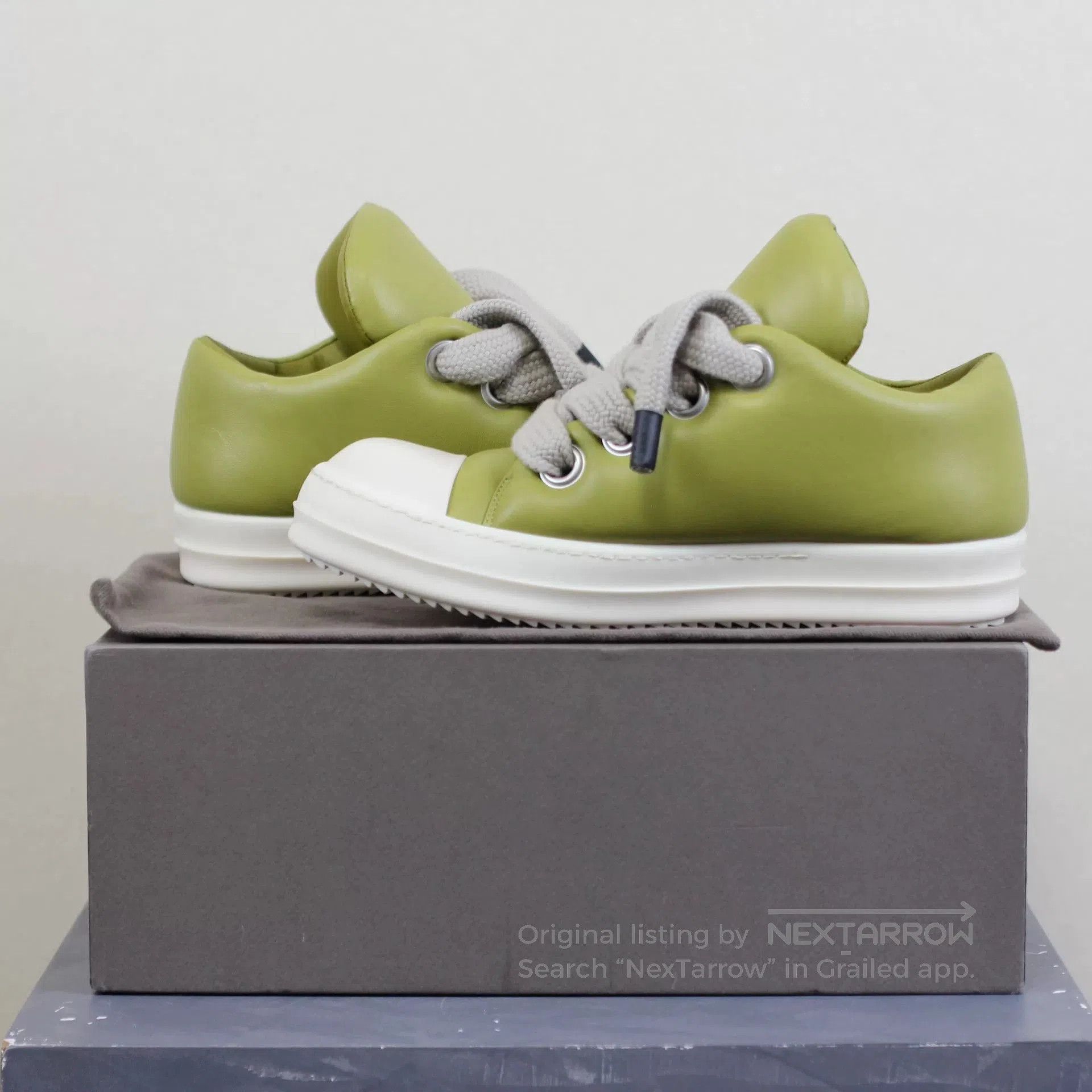 Rick Owens Rick Owens Green Low. Size US 8 / EU 41 - 5 Thumbnail