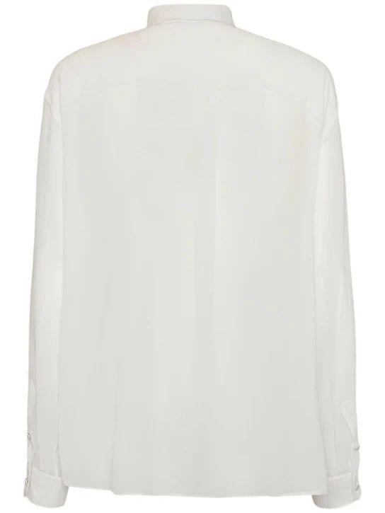 Dolce & Gabbana o1lsvrm0425 Long Sleeves Shirt in White Size US L / EU 52-54 / 3 - 4 Thumbnail