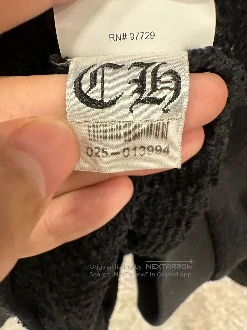 Chrome Hearts Black Embroidered Sweater by Chrome Hearts- Size US XL / EU 56 / 4 - 7 Thumbnail