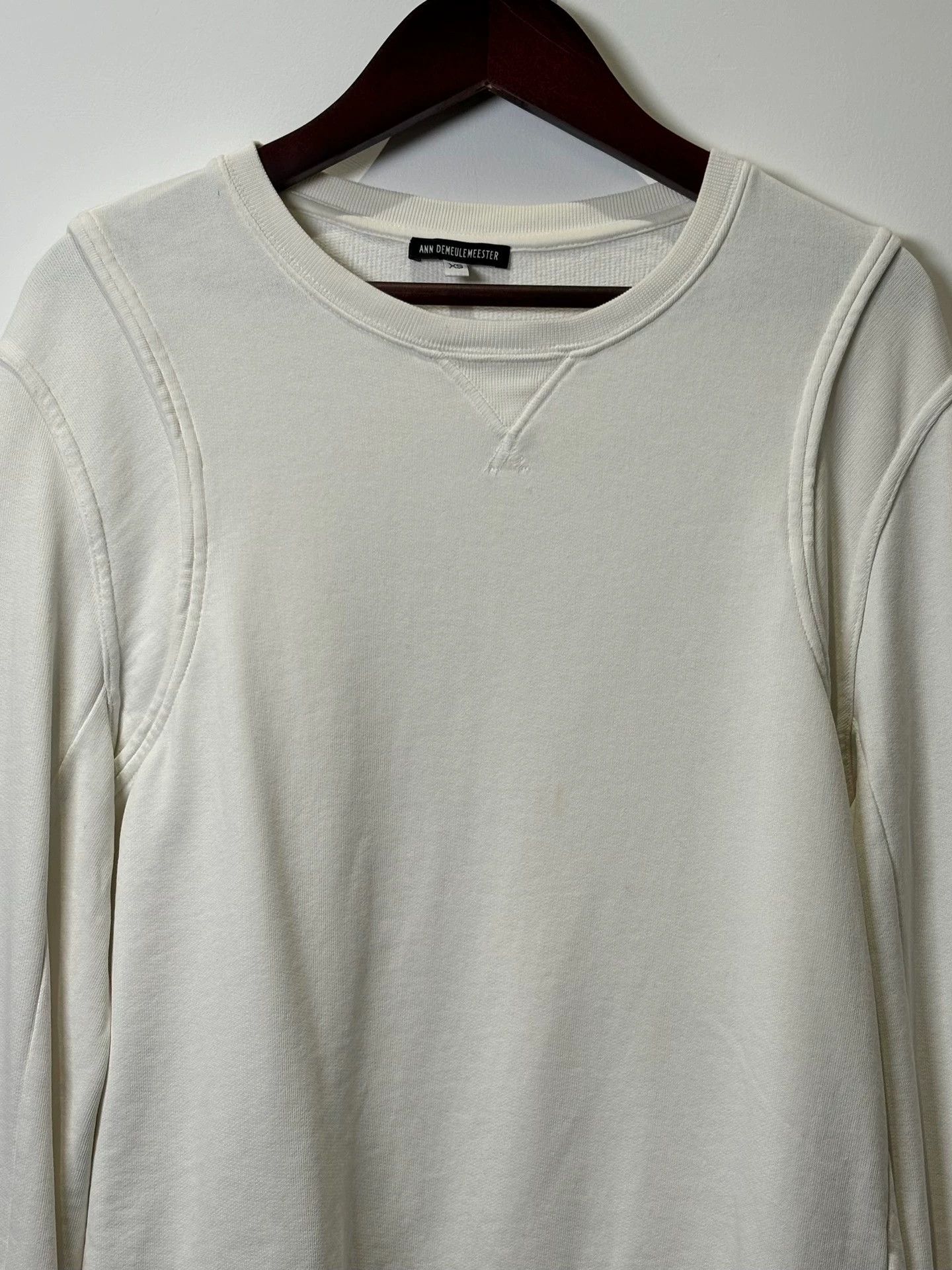 Ann Demeulemeester Ann Demeulemeester 3D-Shoulder Slim Sweatshirt XS Unisex Size XS / US 0-2 / IT 36-38 - 3 Thumbnail