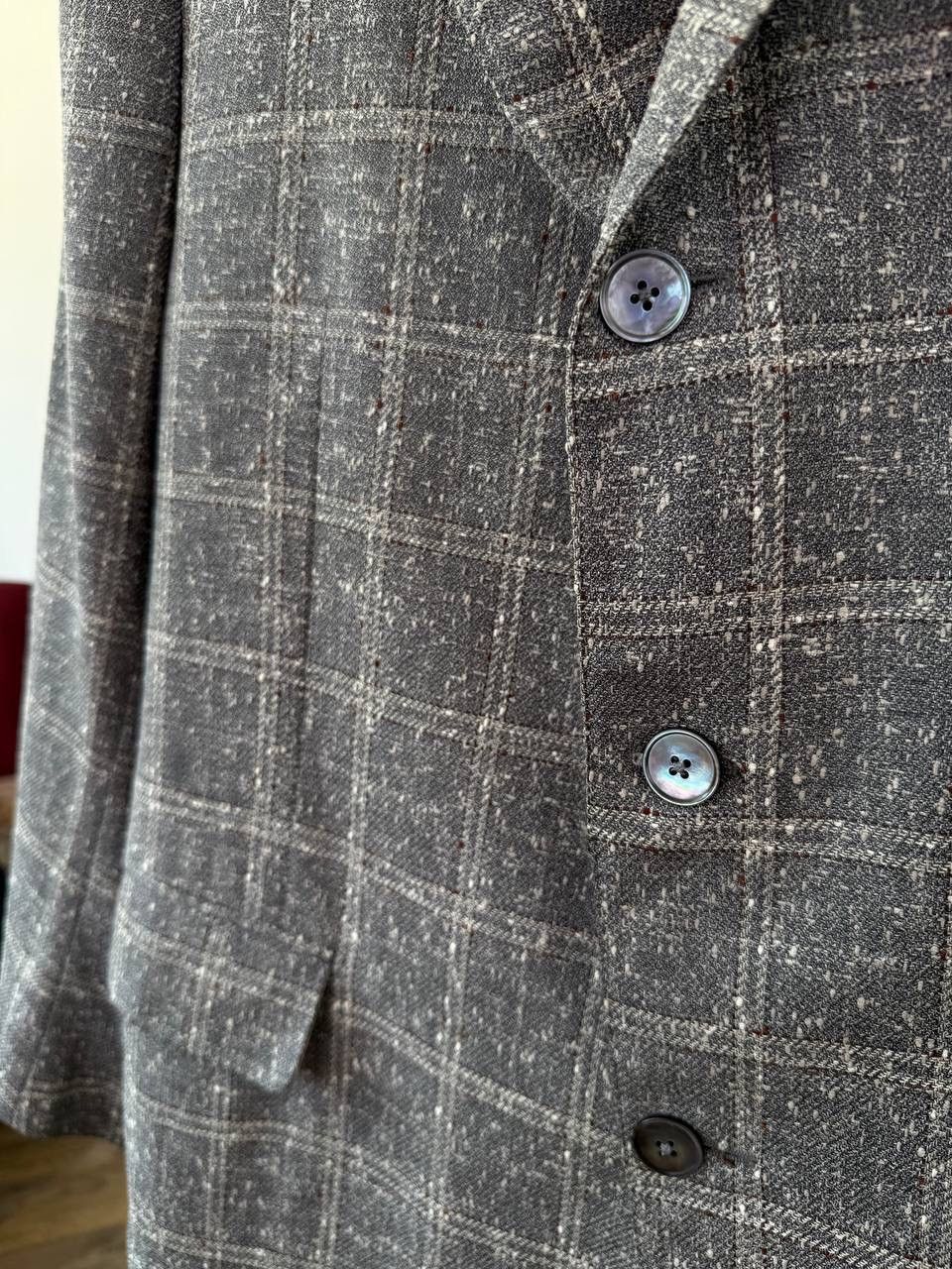 Other Vintage Atelier Dante Fabric by Loro Piana blazer Size 52R - 5 Thumbnail