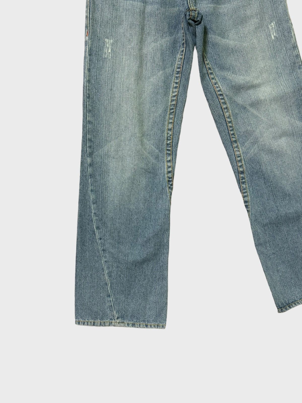 True Religion × Vintage TRUE RELIGION JOEY BIGT SPİRAL CUT DENIM JEANS Size US 31 - 6 Thumbnail
