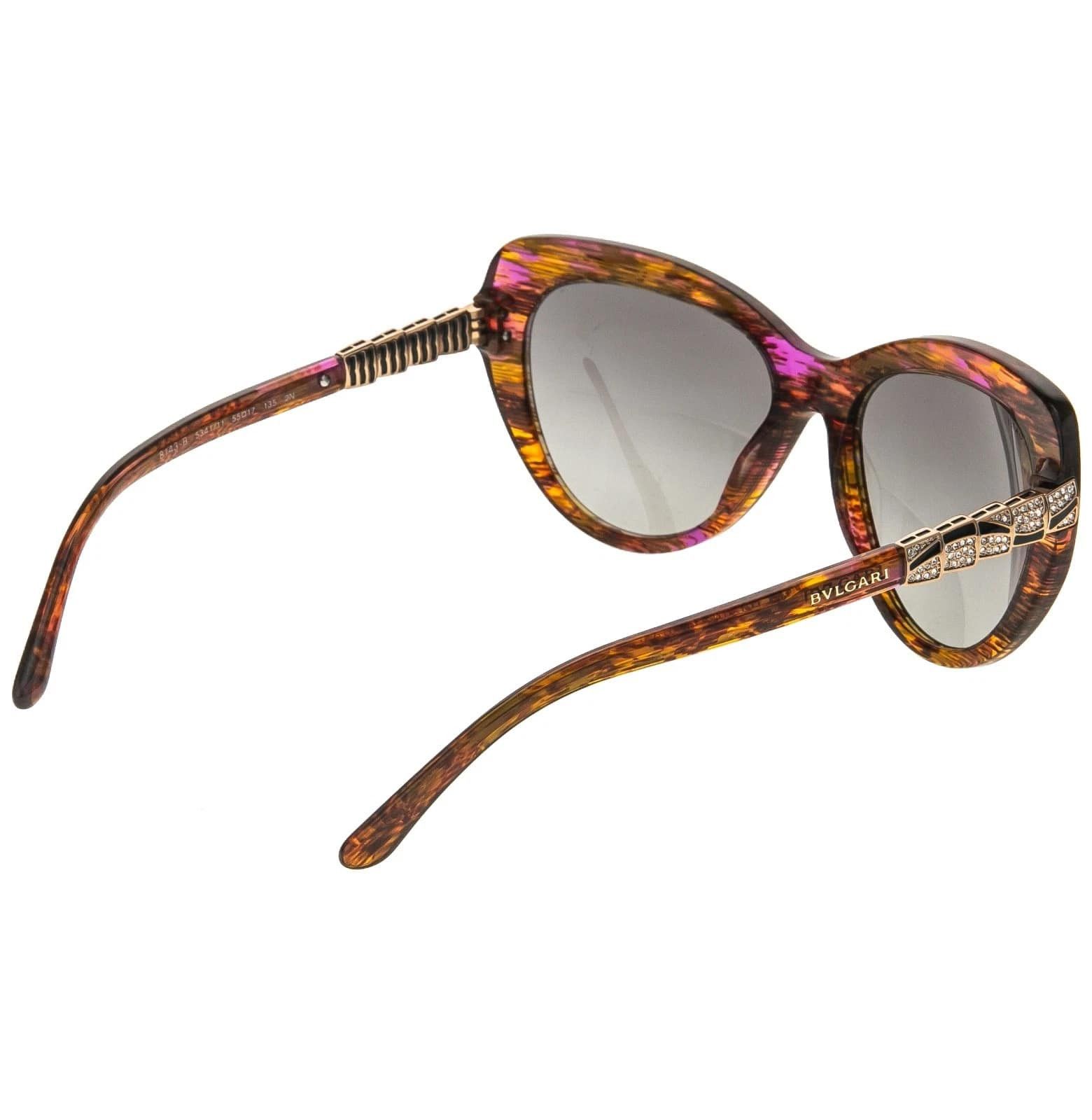 Bvlgari BVLGARI BV8143B 8143 Serpenti Orange Red Fantasy Sunglasses Size ONE SIZE - 2 Thumbnail