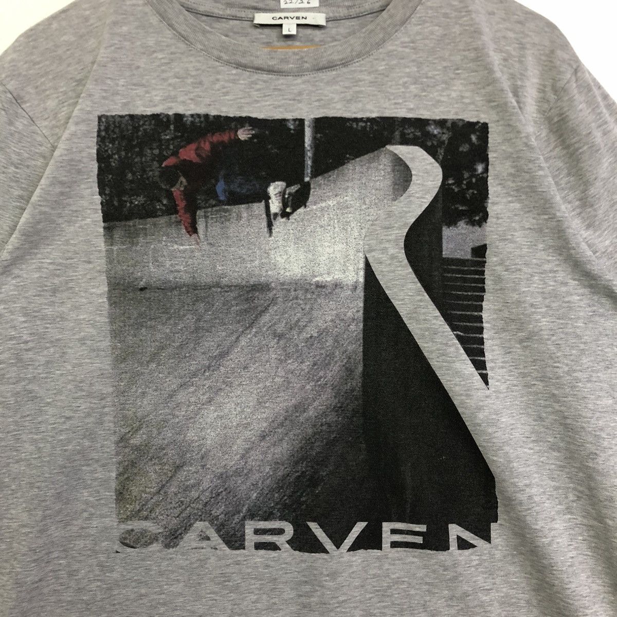 Carven × Japanese Brand Carven Skate grafiti Tshirt Size US L / EU 52-54 / 3 - 2 Thumbnail