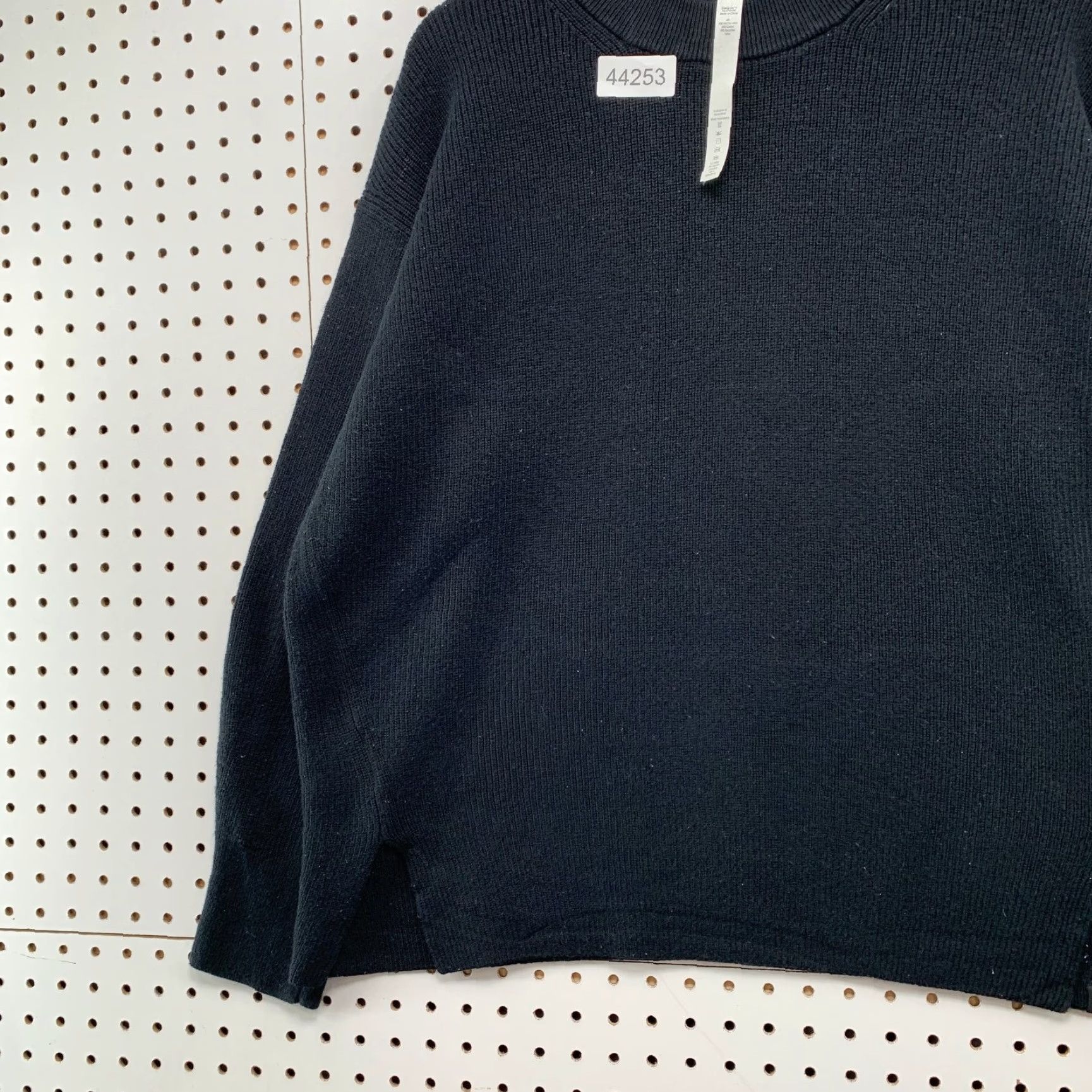 Lululemon Lululemon Merino Wool Pullover Sweater Womens Size 12 Black RIb Knit Size XL / US 12-14 / IT 48-50 - 3 Thumbnail