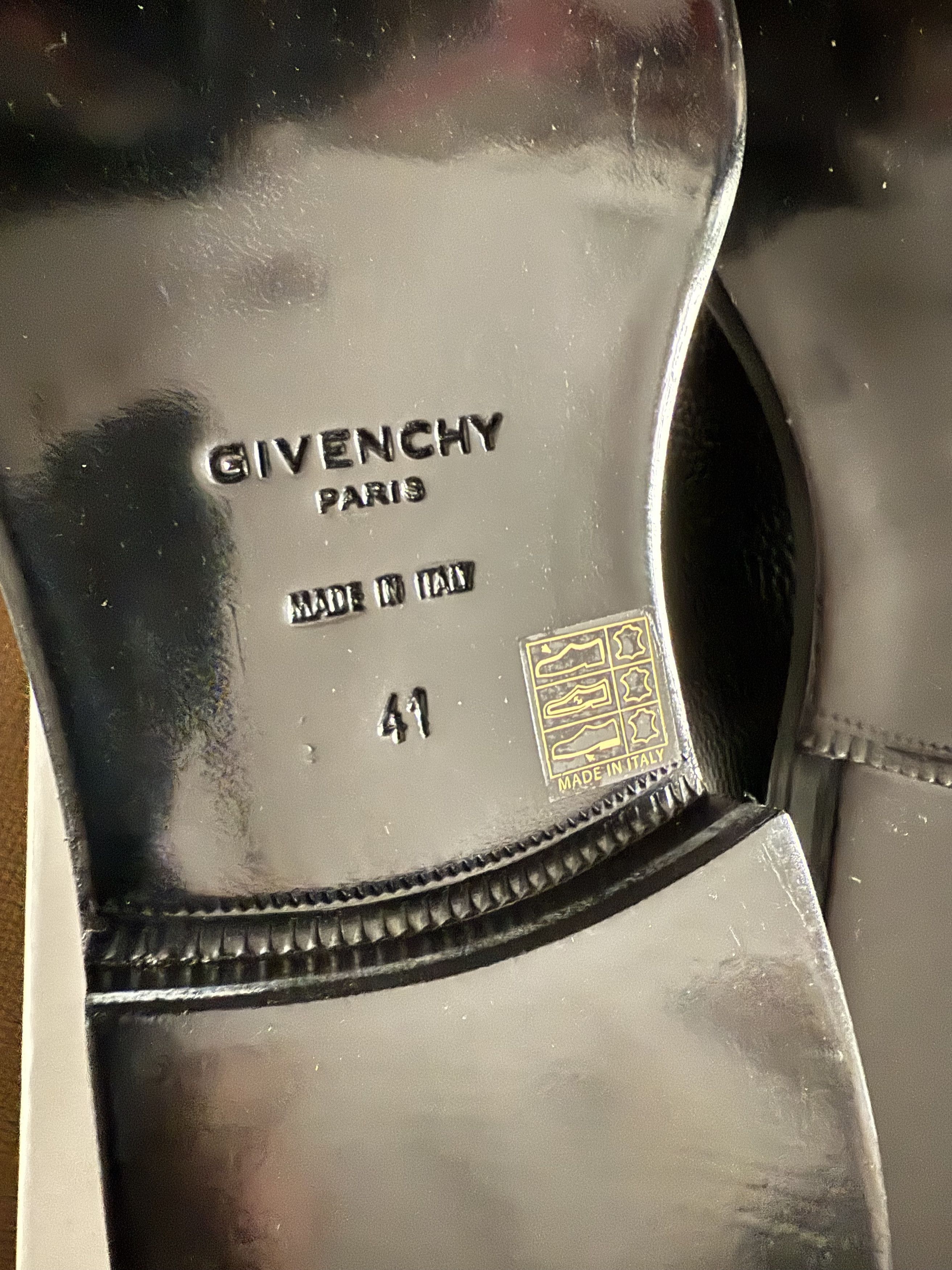Givenchy GIVENCHY LEATHER SHOES - NEW IN SIZE 41 Size US 8 / EU 41 - 13 Thumbnail