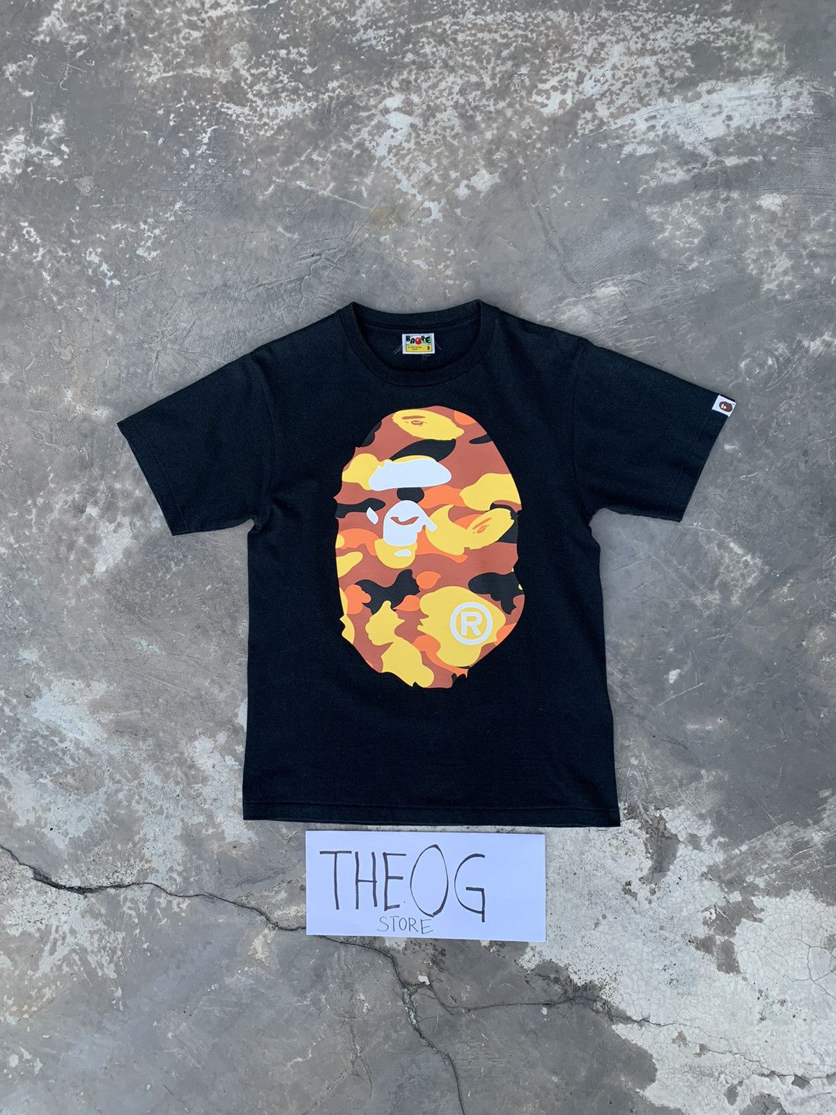 Bape 1st Bape Mirror Camo Big Ape Head Tee Size US S / EU 44-46 / 1 - 1 Thumbnail