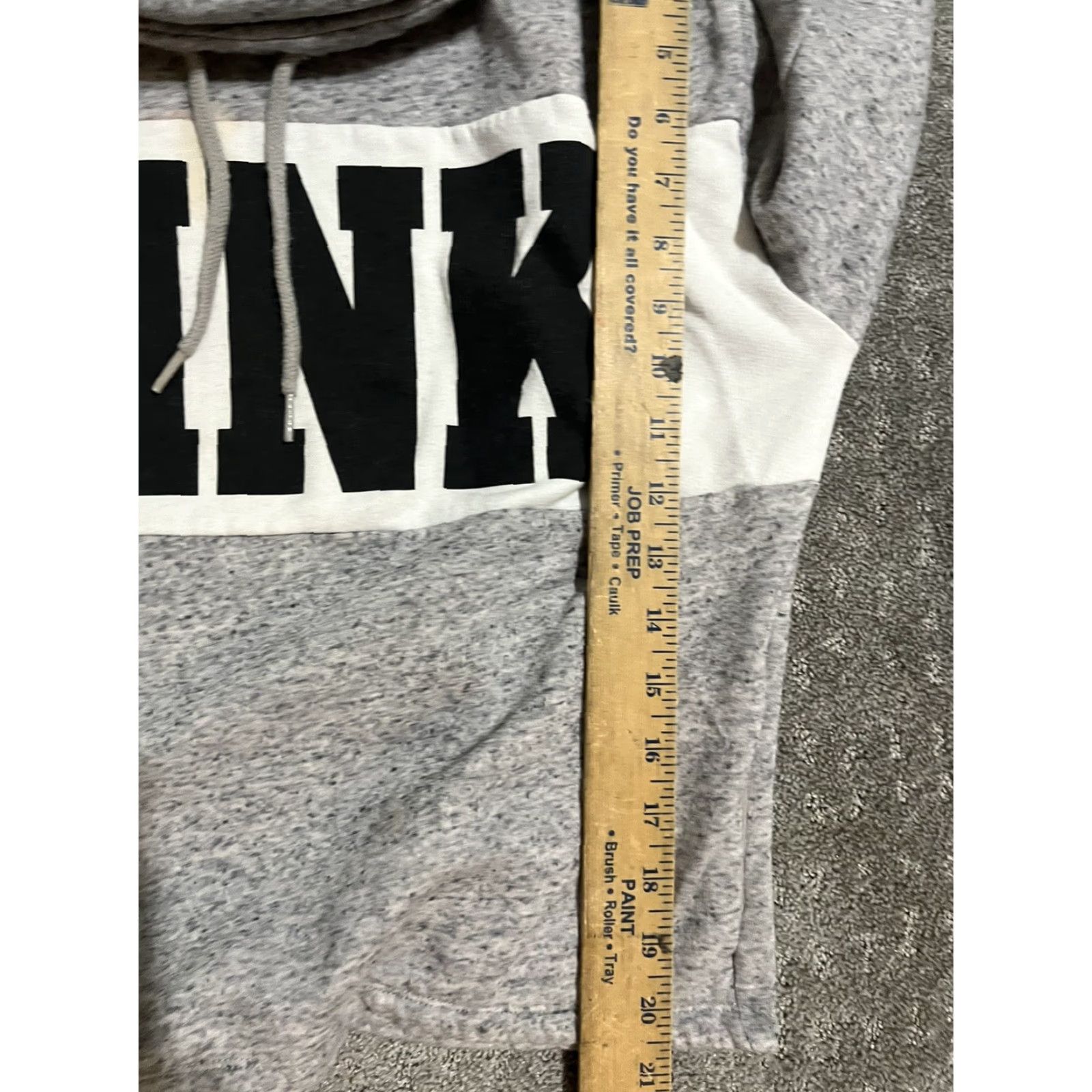 Victoria's Secret Victoria Secret Sweatshirt Women XS Gray Logo Turtle Neck Sweater Size XS / US 0-2 / IT 36-38 - 6 Thumbnail