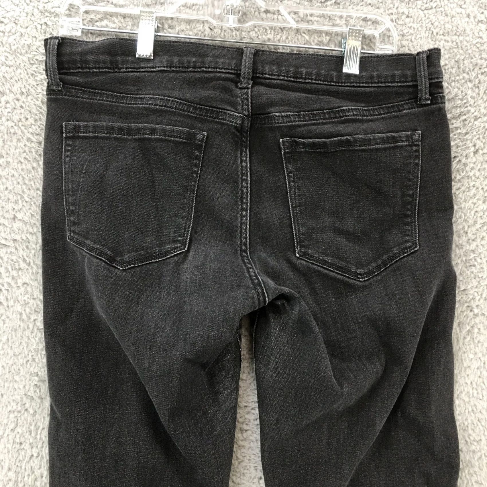 Banana Republic Banana Republic Jeans Mens 31 Black Skinny Ankle Tapered Low Rise Zip Fly 5-Pocket Denim Slim Modern Men Size US 31 - 6 Thumbnail