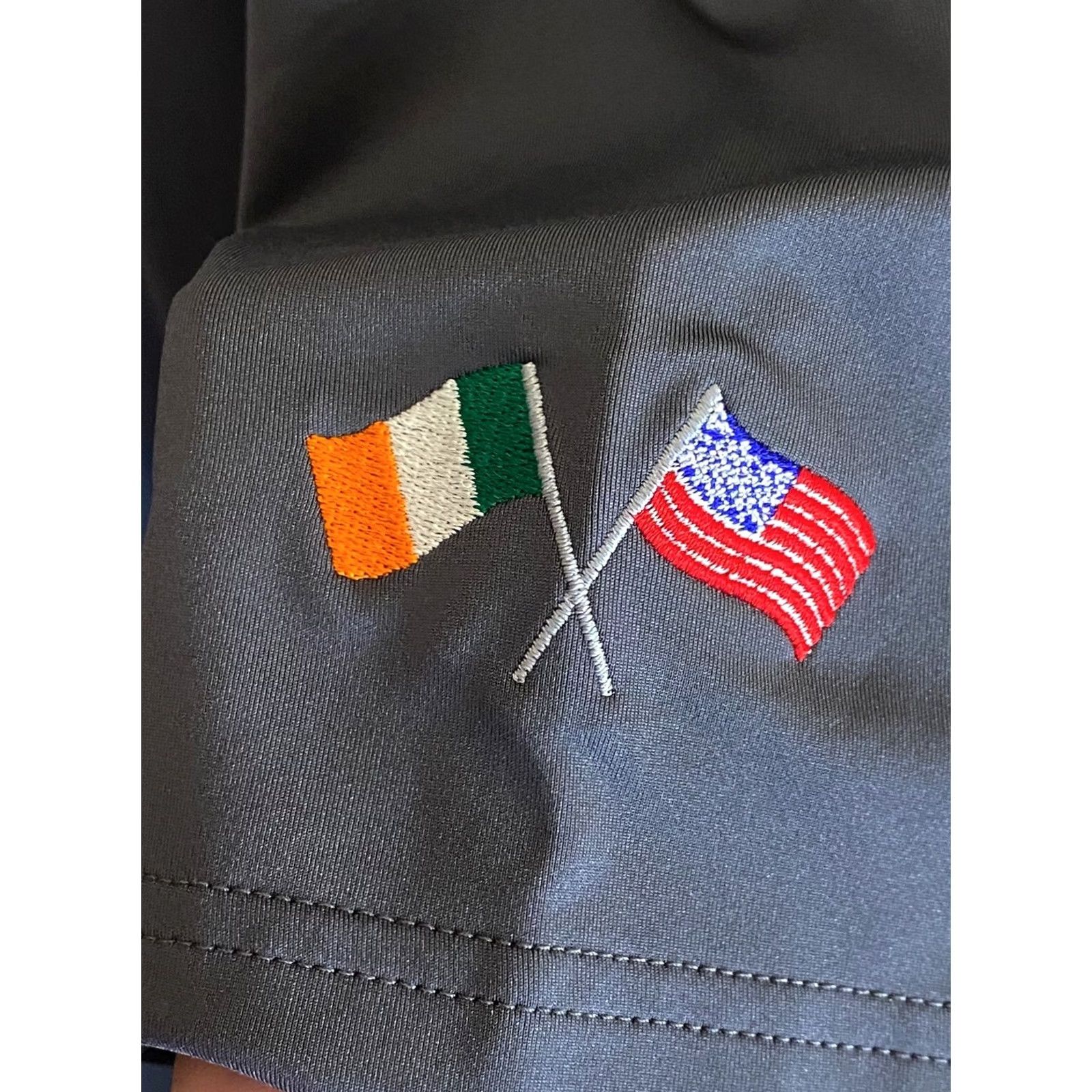 Peter Millar Peter Millar Summer Comfort Polo Shirt XL Men Gray Floridian Flag Length 35 Size US XL / EU 56 / 4 - 4 Thumbnail