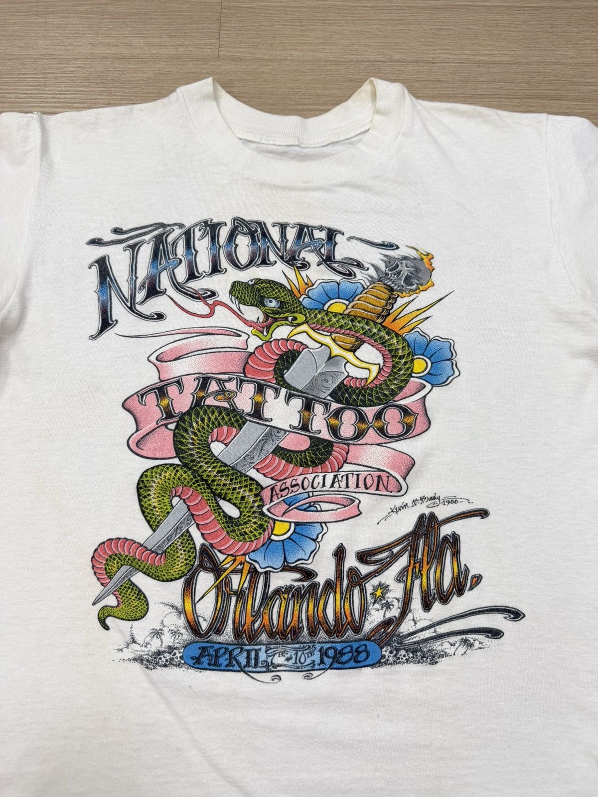 Other Vintage 90s tattoo tee Size US M / EU 48-50 / 2 - 3 Thumbnail