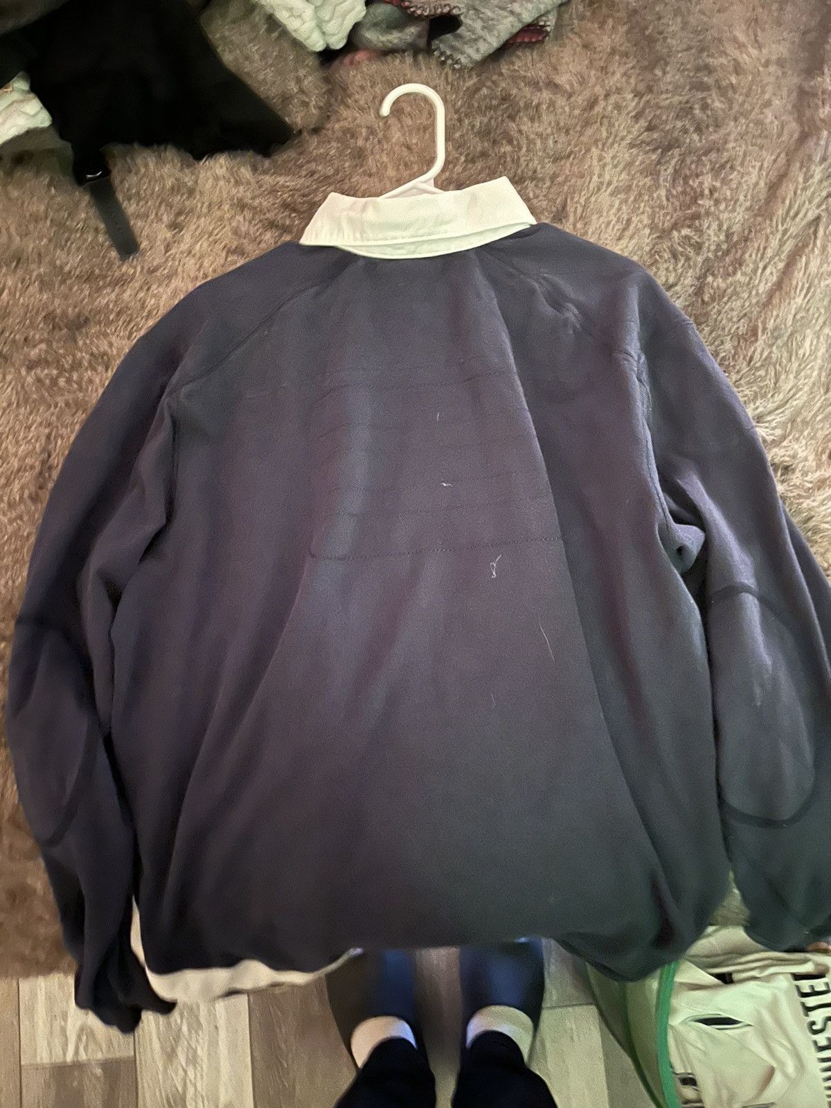 Jordan Brand Air Jordan Vintage Nike Rugby Shirt Mens XXL Size US XXL / EU 58 / 5 - 3 Thumbnail
