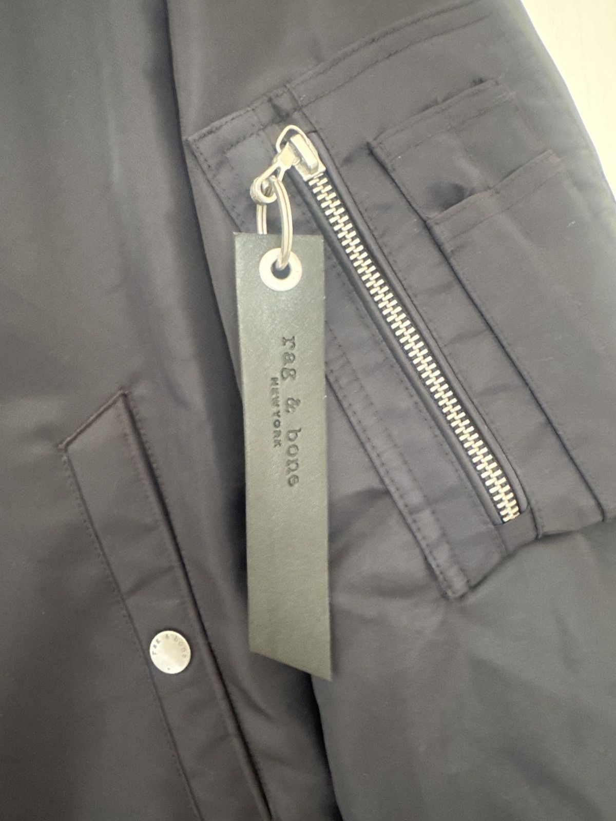 Rag & Bone Rag & Bone Manston Bomber Black S NWT Size US S / EU 44-46 / 1 - 2 Thumbnail