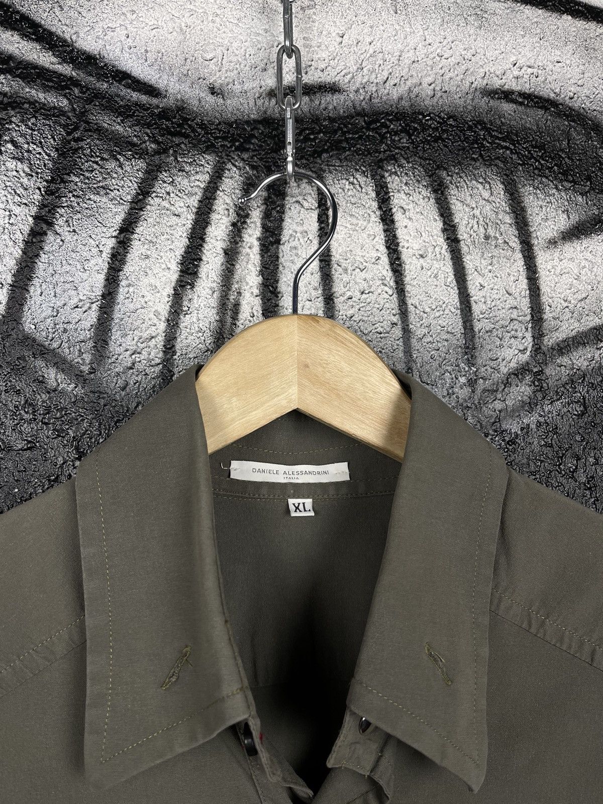 Daniele Alessandrini Daniele Alessandrini Italian Designer Khaki Shirt Size XL Size US XL / EU 56 / 4 - 5 Thumbnail