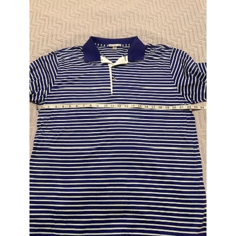 Peter Millar Peter Millar purple striped polo size L Size US L / EU 52-54 / 3 - 6 Thumbnail