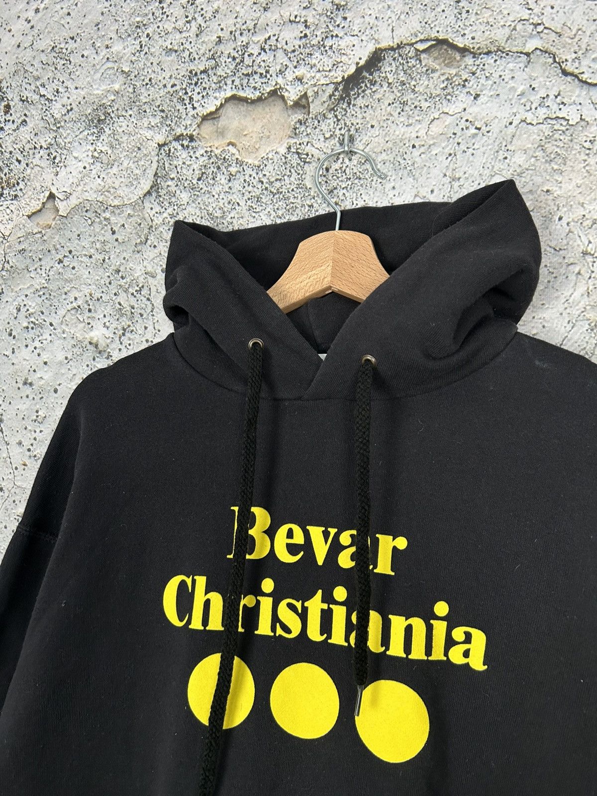 Vintage Vintage Bevar Christiania Hoodie Streetwear Skate Boxy Fit Size US L / EU 52-54 / 3 - 3 Thumbnail