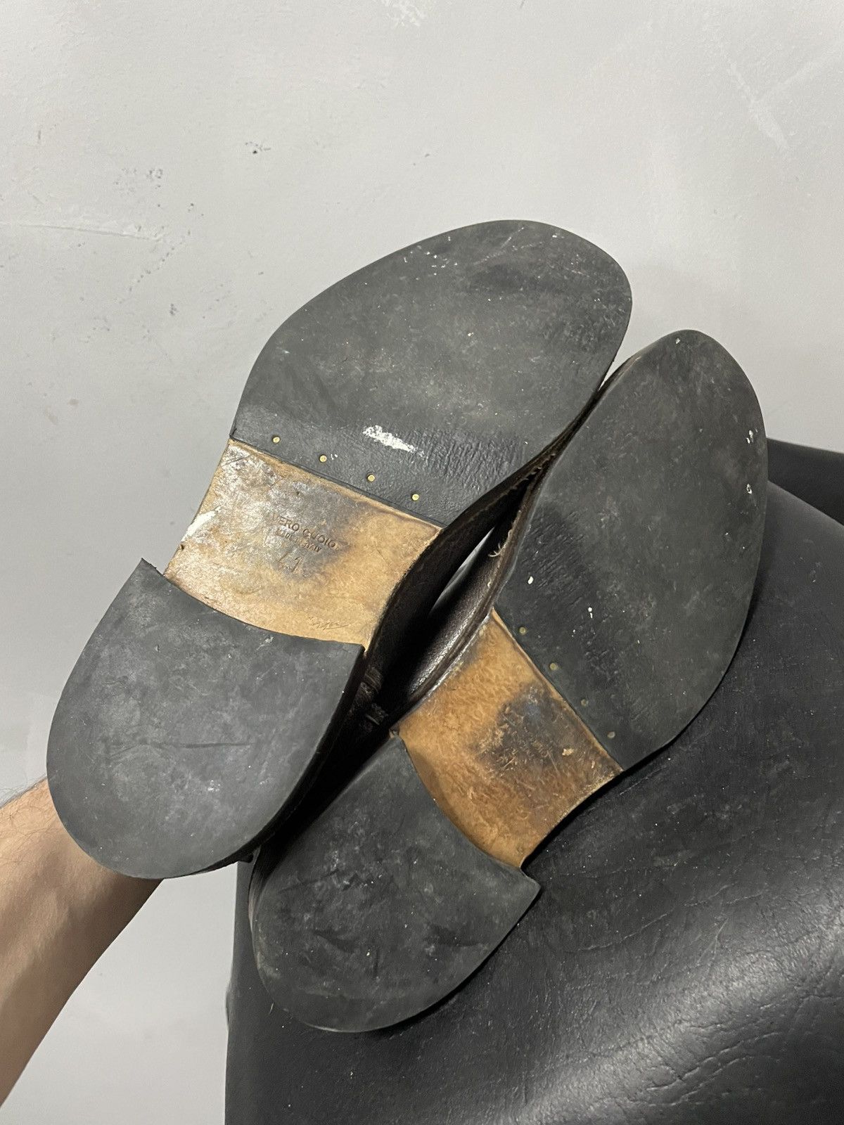 MoMA Moma avant garde leather platform boots guidi style 90s Size US 8 / EU 41 - 7 Thumbnail