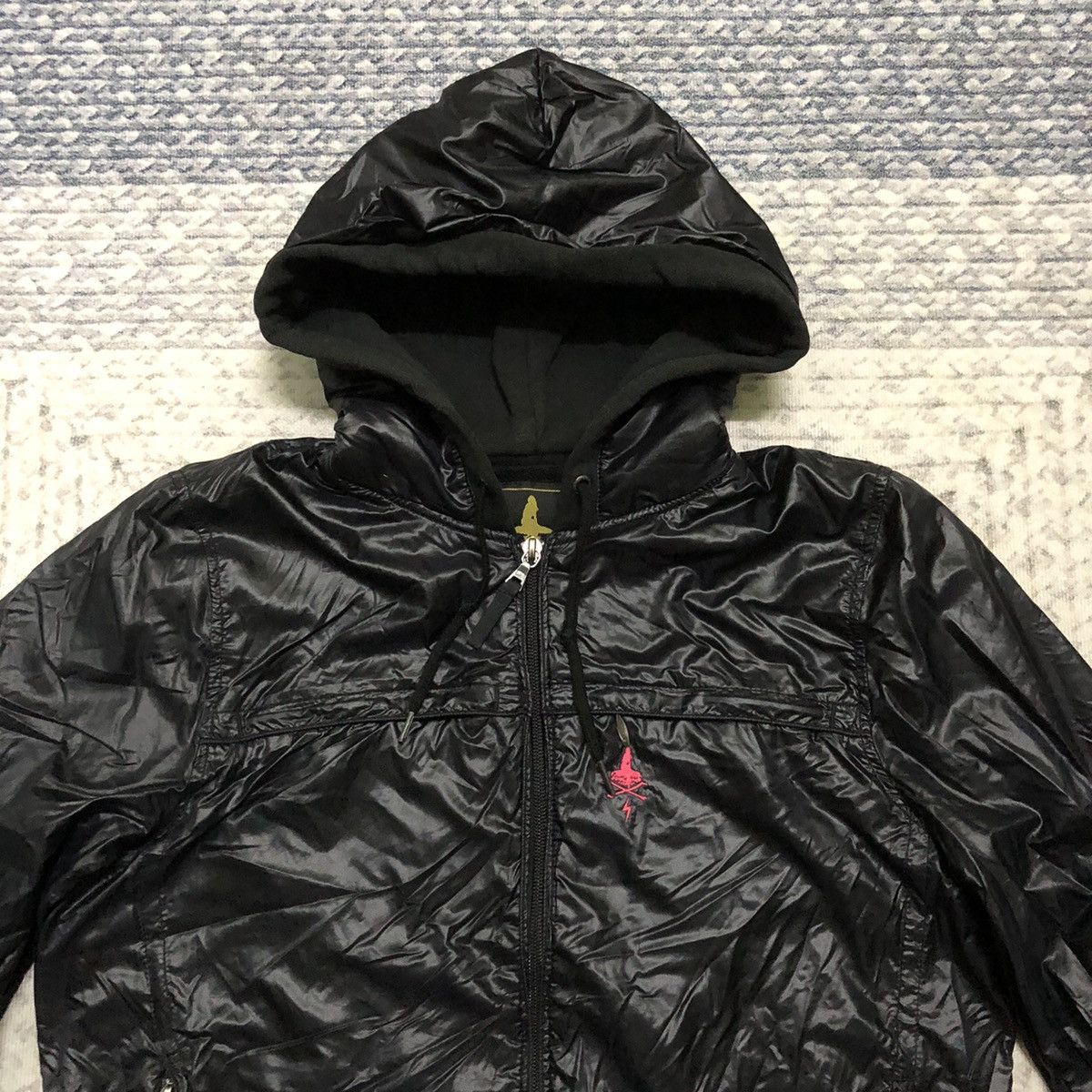 Hysteric Glamour × If Six Was Nine × Japanese Brand Rare Distressed Hysteric Glamour Skull Logo Light Jacket Size US XXS / EU 40 - 2 Thumbnail