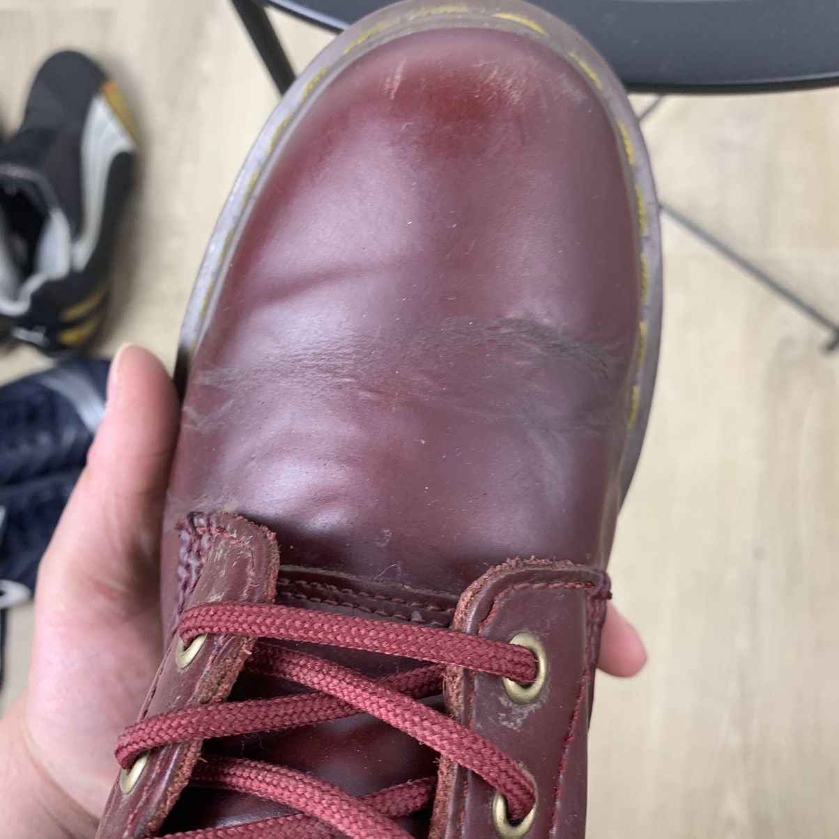 Dr. Martens Vintage Dr. Martens 1460 Serena Boots EU 38 Cherry Size US 7 / IT 37 - 14 Thumbnail