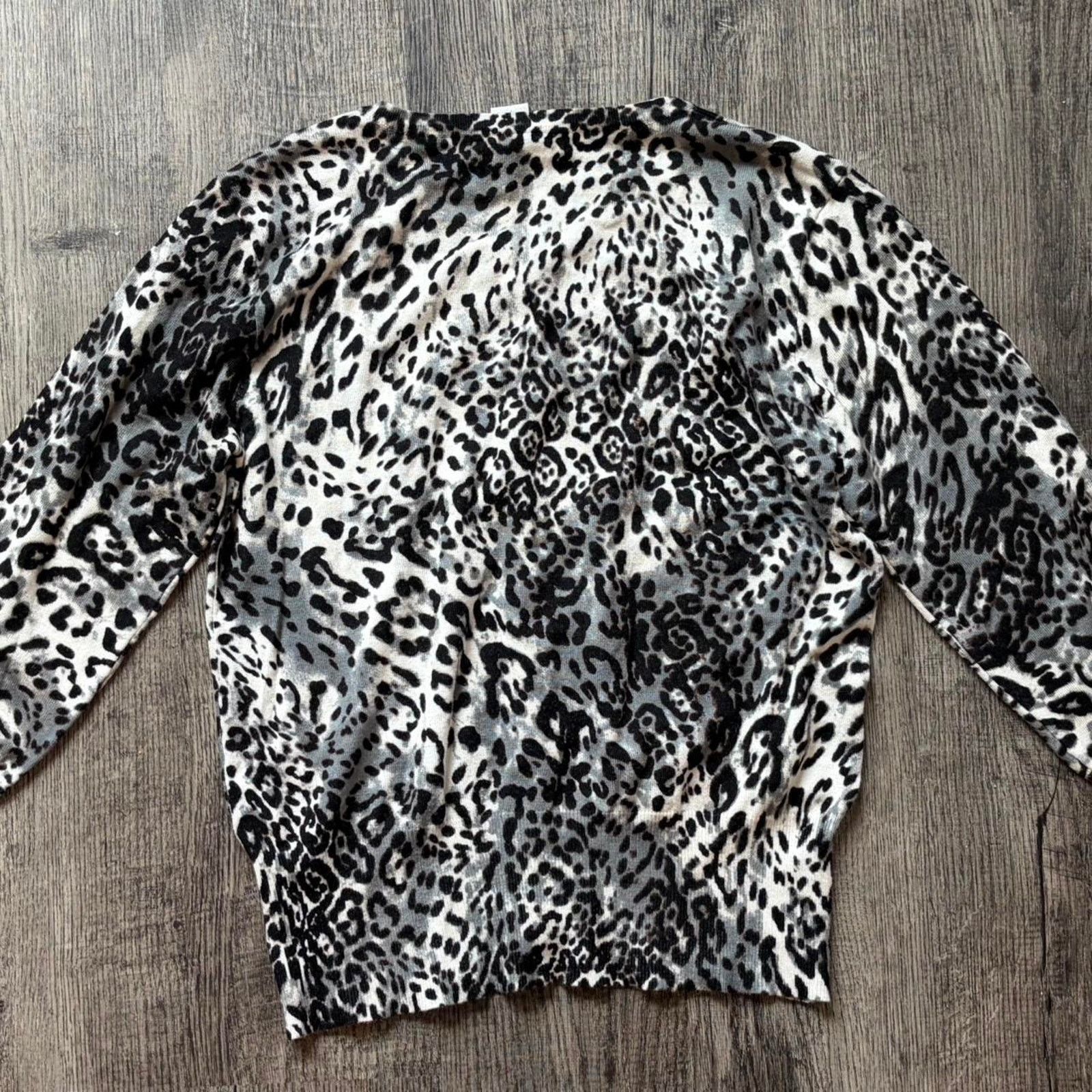 Other Black grey cheetah print Size L / US 10 / IT 46 - 5 Thumbnail