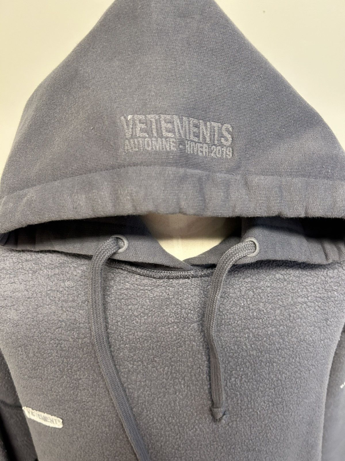 Vetements Vetements A/W 2018 Inside Out Shark Hoodie Size US L / EU 52-54 / 3 - 3 Thumbnail