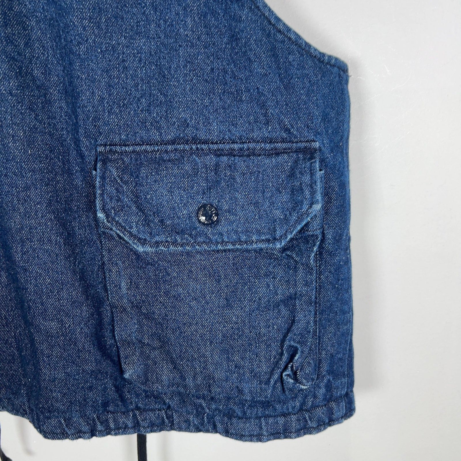 Engineered Garments Engineered Garments Denim Cargo Vest Size US L / EU 52-54 / 3 - 5 Thumbnail