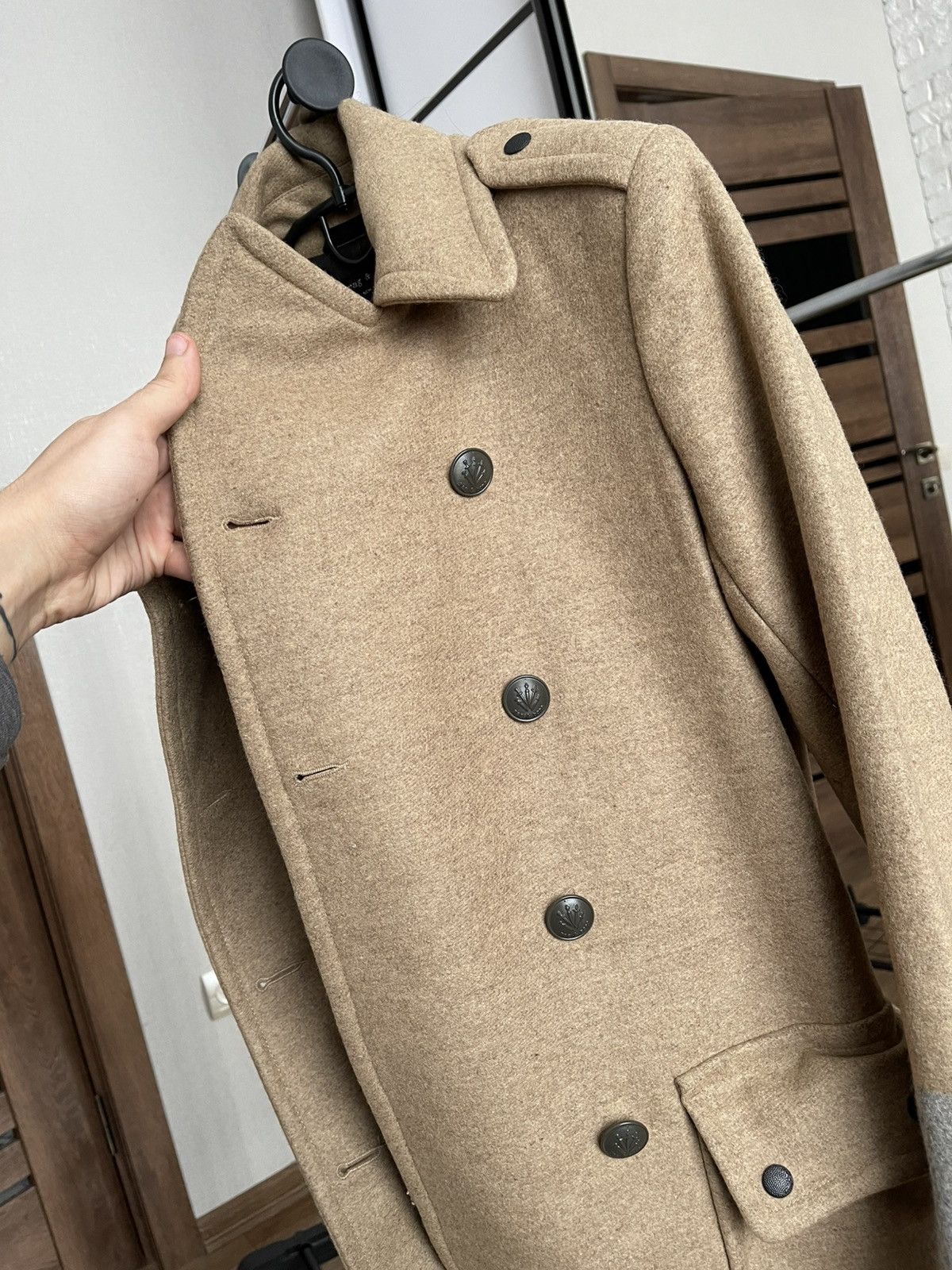 Rag & Bone Rag And Bone New York Double Wool Coat Jacket Size US S / EU 44-46 / 1 - 14 Thumbnail