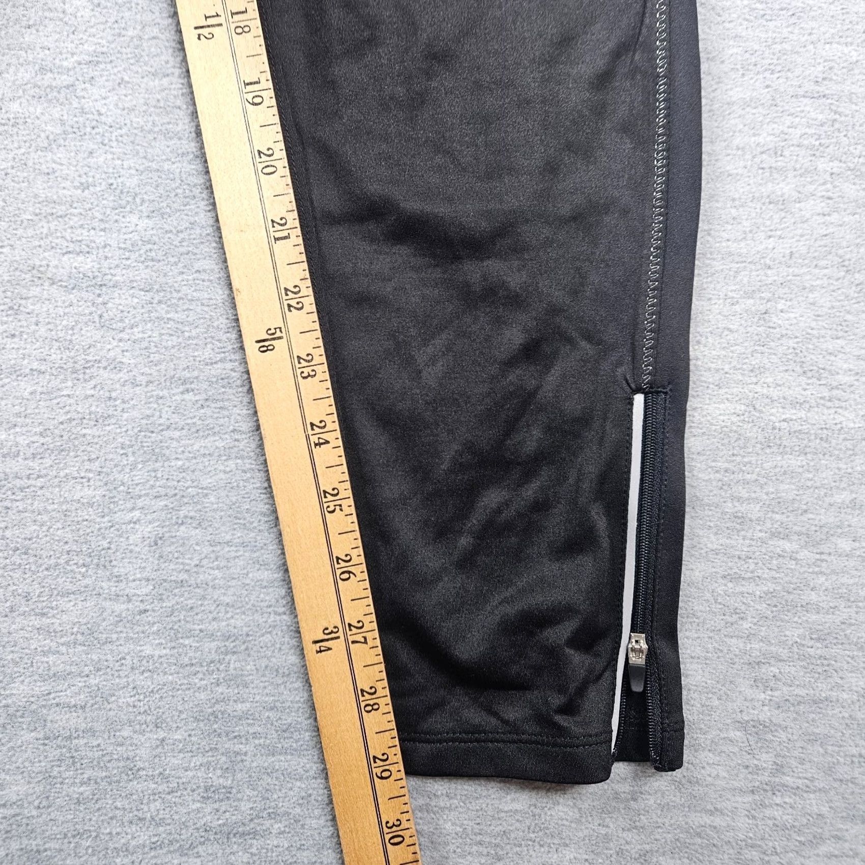 Vintage RBX Women's Black Ankle Zipper Legging Size M Regular Solid Sports Pattern Size 32" / US 10 / IT 46 - 7 Thumbnail