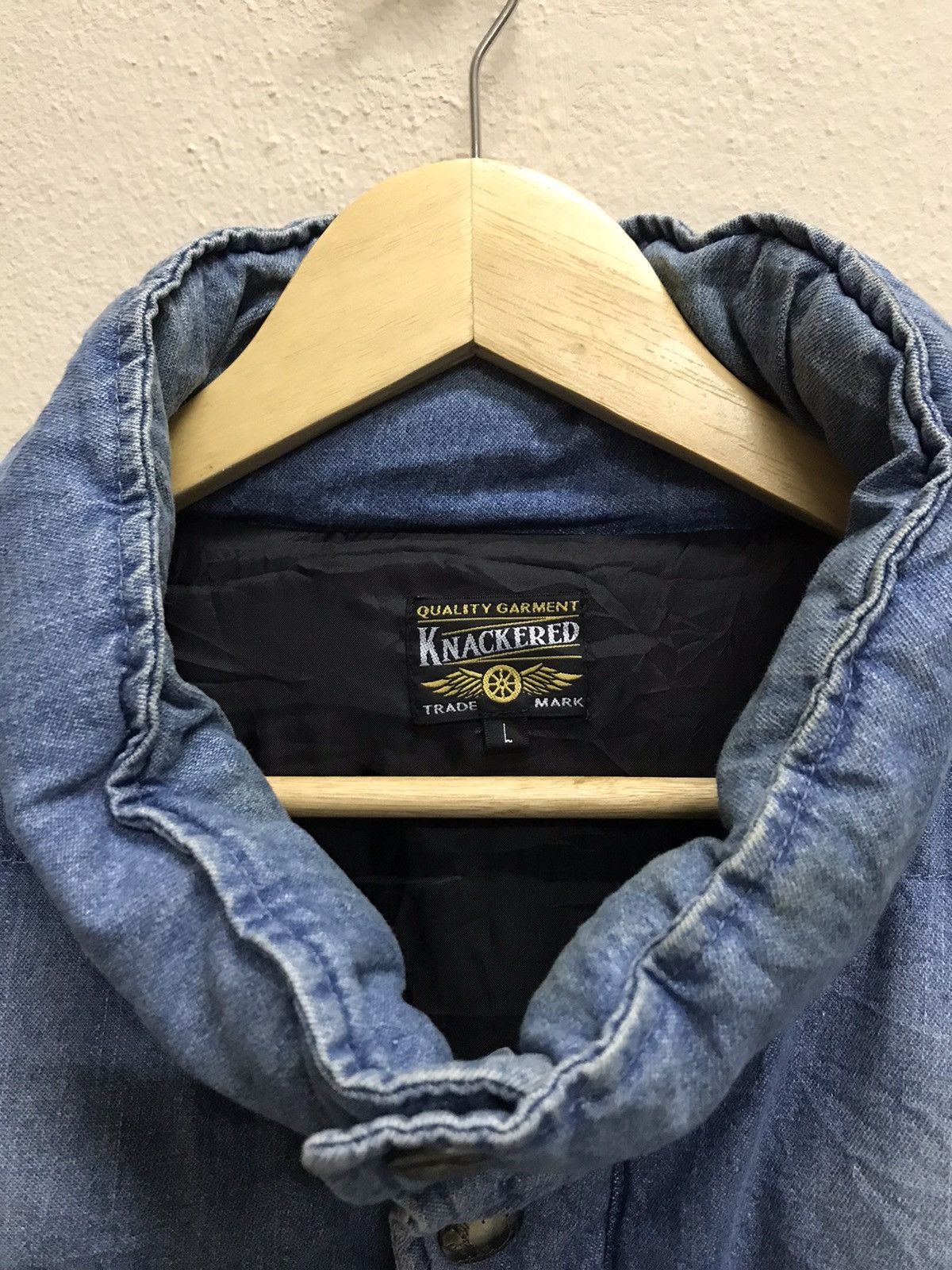 Japanese Brand Vintage Quality Garment Knackered Puffer Jacket Size US M / EU 48-50 / 2 - 6 Thumbnail