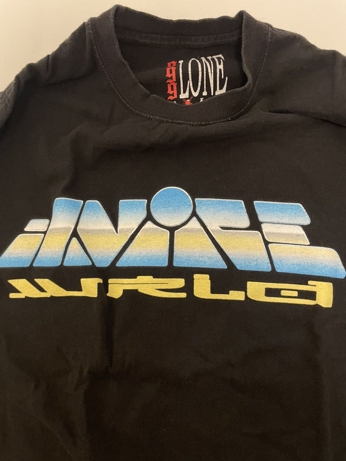 Vlone Black VLONE x Juice WRLD long sleeves T-shirt Size US M / EU 48-50 / 2 - 2 Thumbnail