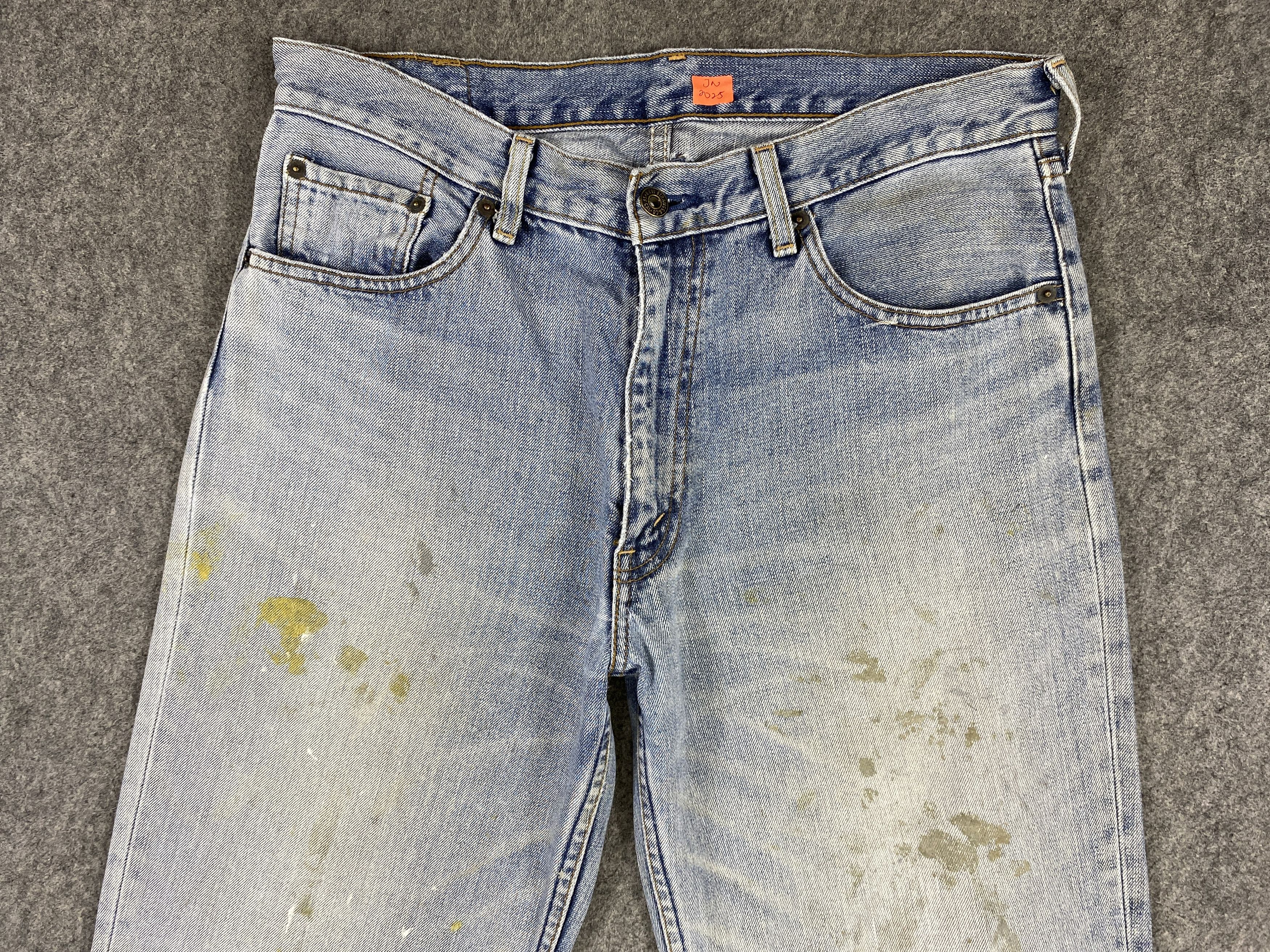 Levi's Light Blue Wash Vintage Levi's 502 33x33.5 Denim -JN2025 Size US 33 - 3 Thumbnail