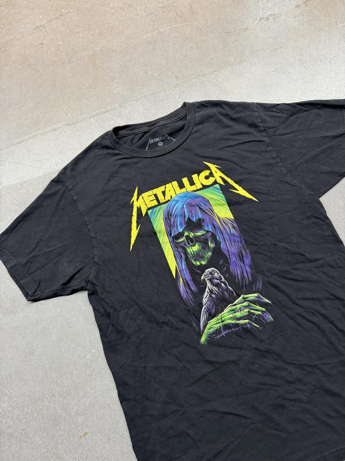 Other Metallica Grim Reaper and Crow Hard Metal Band T-Shirt Size US M / EU 48-50 / 2 - 3 Thumbnail