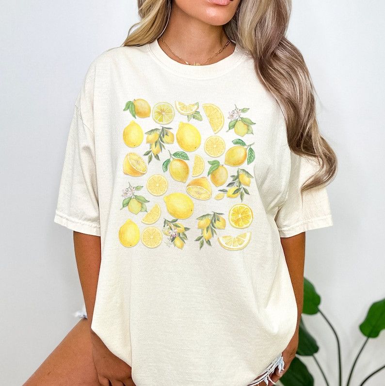 Designer Lemon Baby Tee Size M / US 6-8 / IT 42-44 - 1 Thumbnail