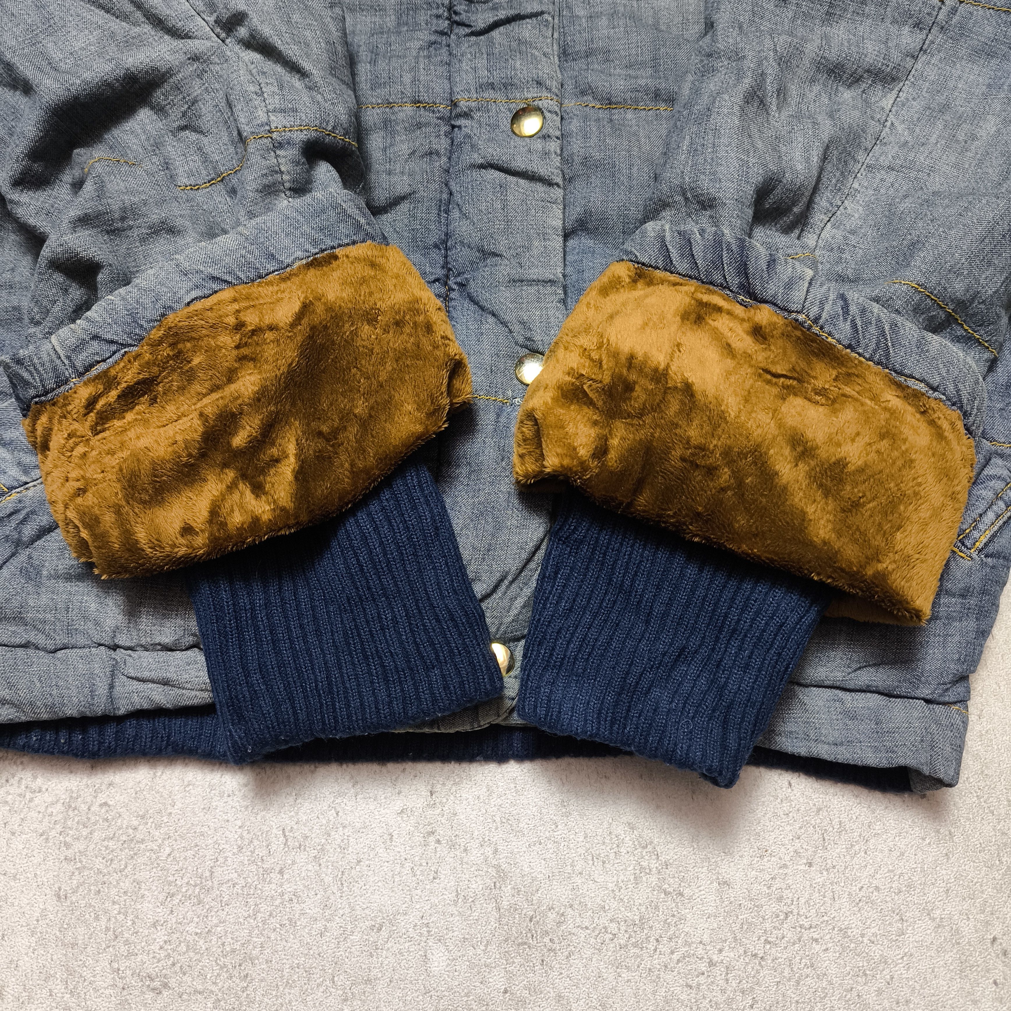 Issey Miyake Mercibeaucoup by Issey Miyake Puff Collar Lightweight Denim Size S / US 4 / IT 40 - 7 Thumbnail
