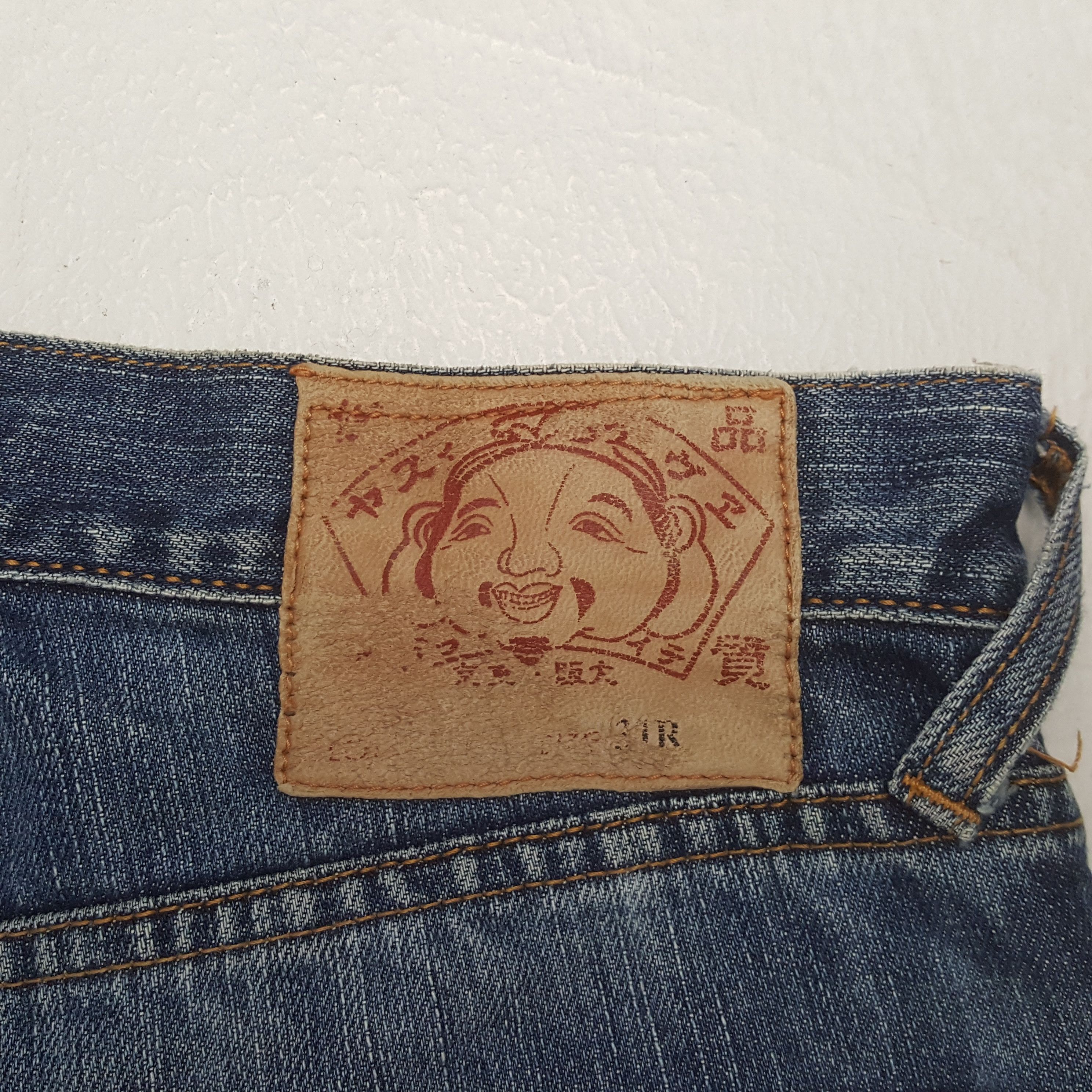 Evisu Evisu Japanese Brand Streetwear Custom Daicock Jeans C297N19 Size US 30 / EU 46 - 16 Thumbnail