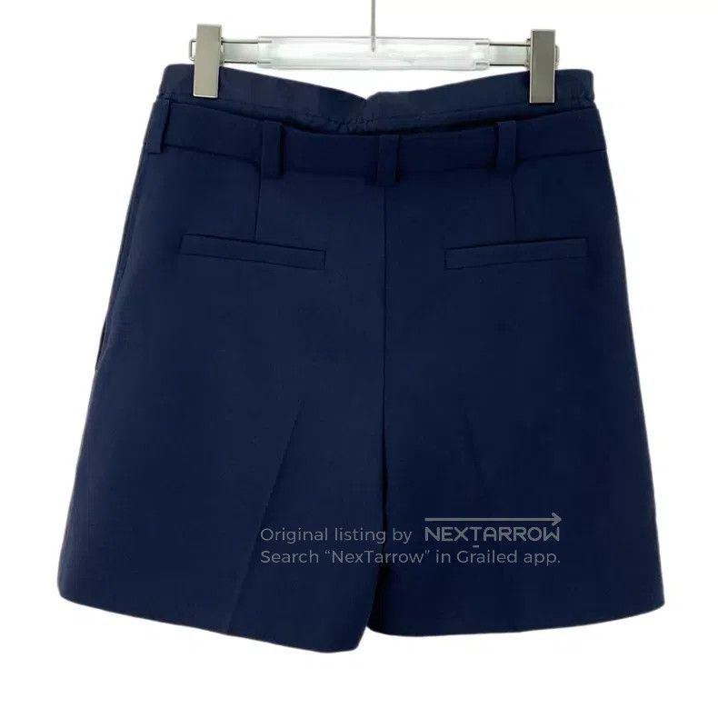 Louis Vuitton Louis Vuitton 23 navy wool drawstring casual straight leg Size US 38 / EU 54 - 2 Thumbnail