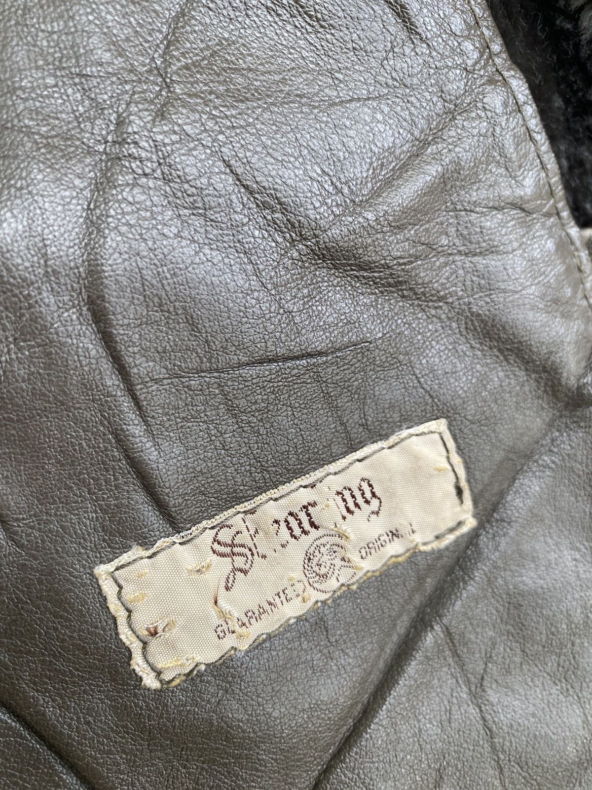 Japanese Brand Vtg Leather Jacket Sheepskin Size US L / EU 52-54 / 3 - 11 Thumbnail