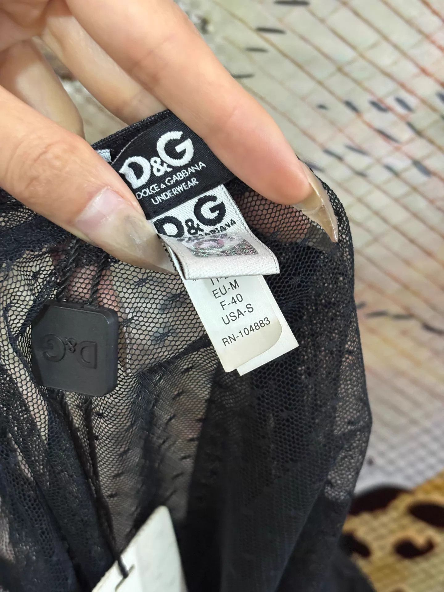 Dolce & Gabbana D&G Vintage Sheer Polka Dot Camisole 40 NWT Size S / US 4 / IT 40 - 9 Thumbnail