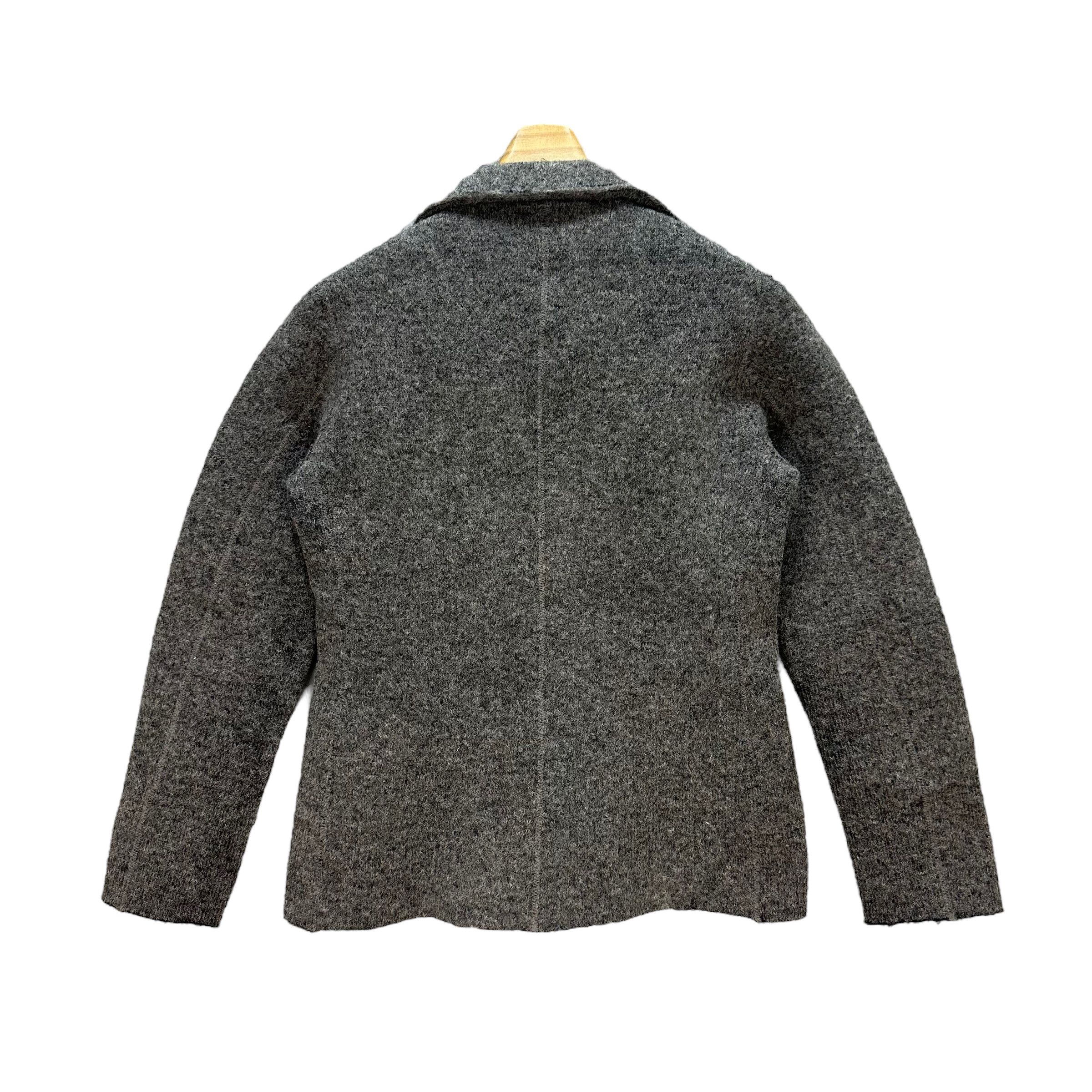 Homecore HOMECORE NO EUPHRAT GLOSSY WOOL JACKET #7645-160 Size S / US 4 / IT 40 - 13 Thumbnail