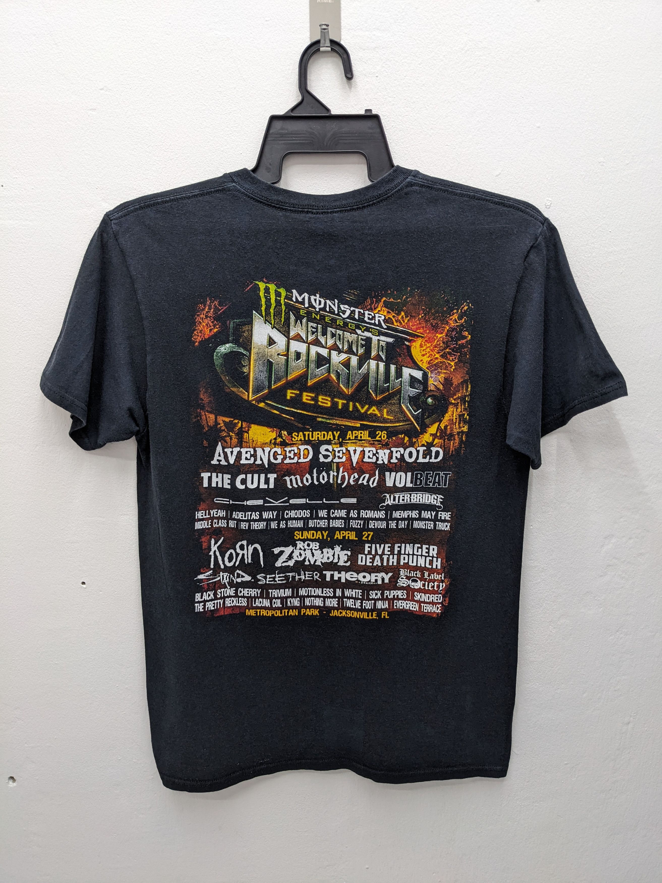 Band Tees VINTAGE KORN ROB ZOMBIE ROCKVILLE FESTIVAL TSHIRT Size US M / EU 48-50 / 2 - 5 Thumbnail