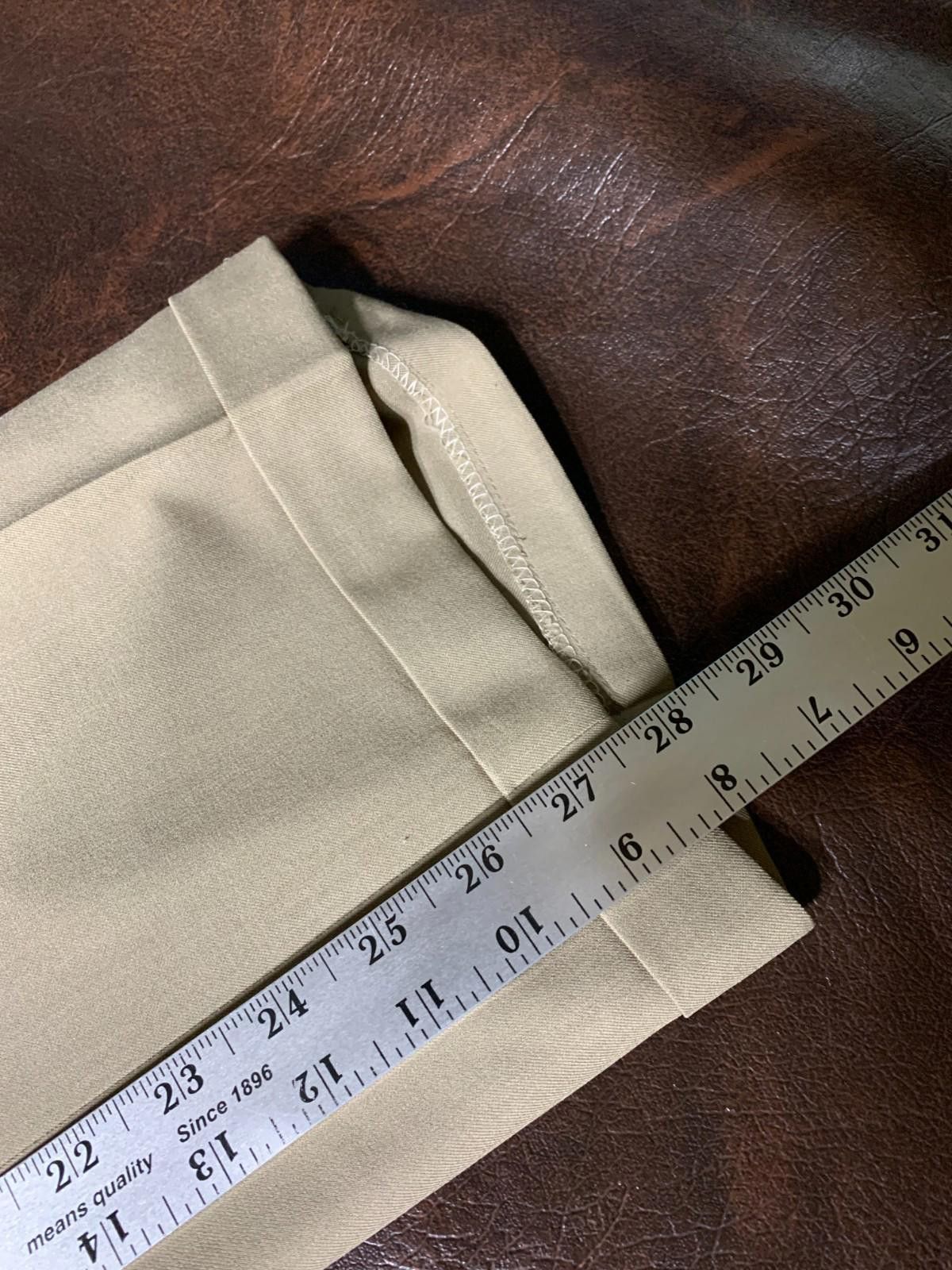 Haggar Haggar Khaki Mens 40/32 Premium Comfort Classic Fit Flat 281 Size US 40 / EU 56 - 11 Thumbnail
