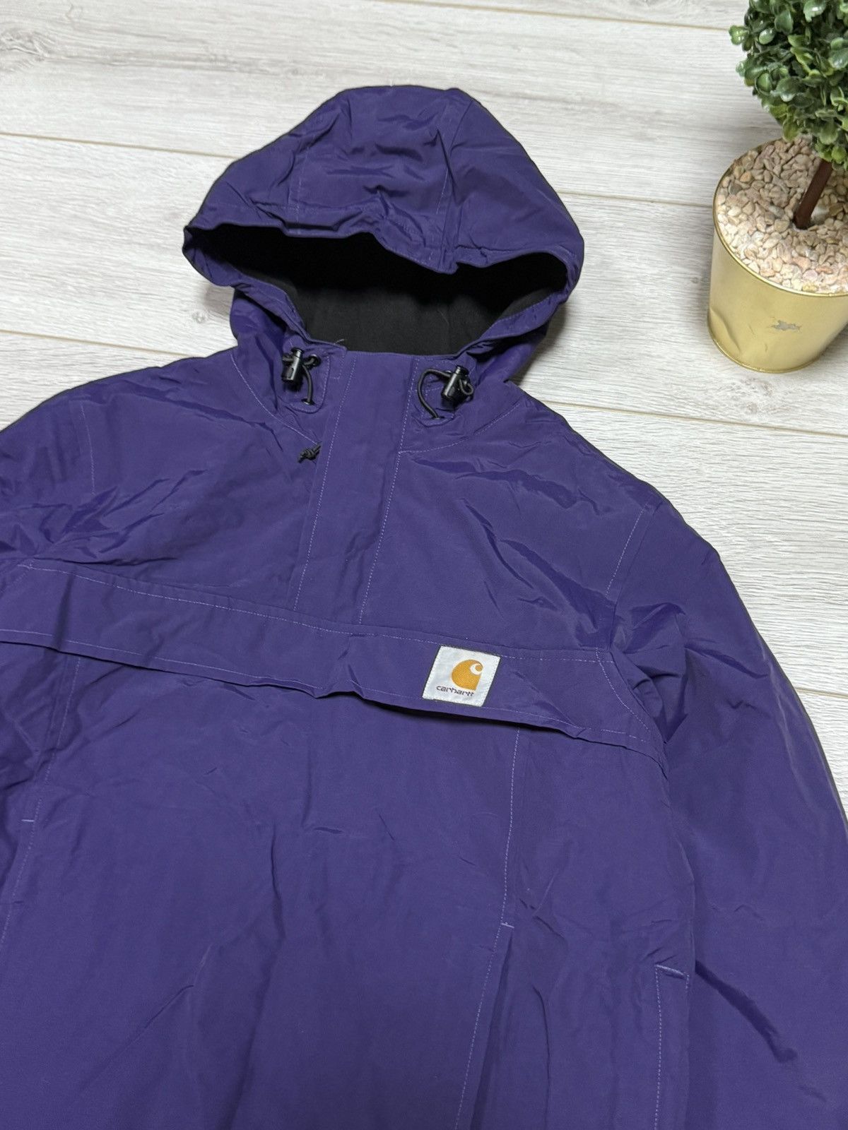 Carhartt Wip Carhartt Nimbus RARE Pullover 1/3 fleece anorak jacket Size US S / EU 44-46 / 1 - 5 Thumbnail