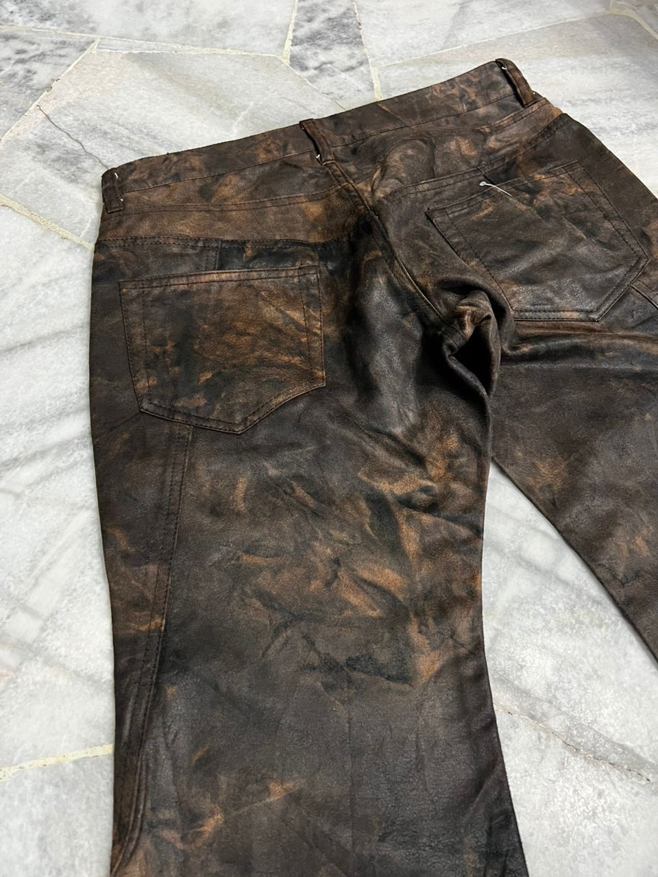 PPFM PPFM Tie Dye Crazy Colour Flare Pants Size US 30 / EU 46 - 21 Thumbnail