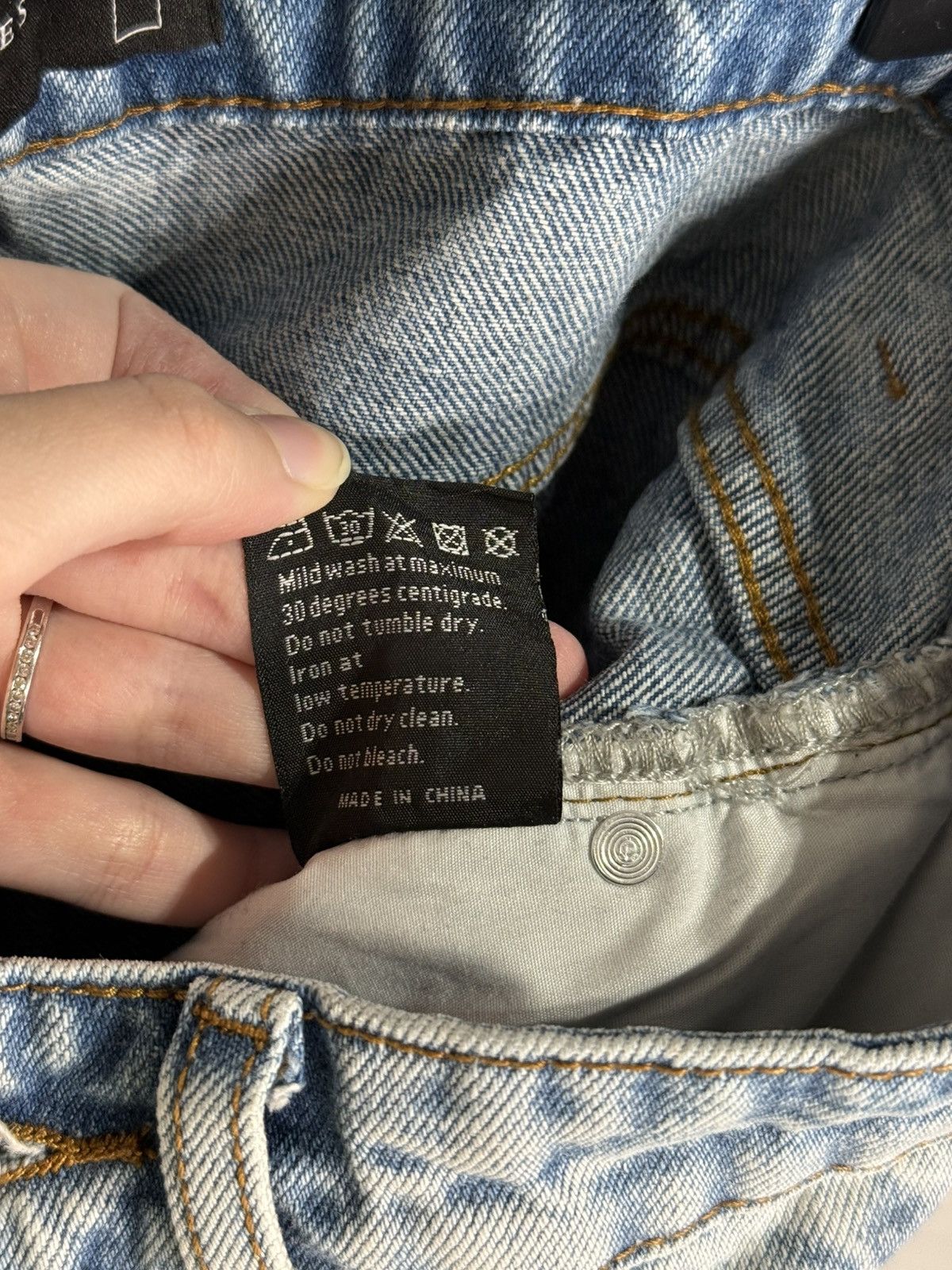 Who Decides War Who Decides War ROYGBIV Scripture Jeans Size US 30 / EU 46 - 13 Thumbnail