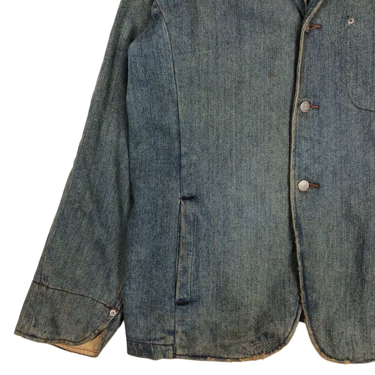 Japanese Brand 🔥Vtg Denim Worker Union Made Big Bill Biker Detroit Pocket Size US M / EU 48-50 / 2 - 4 Thumbnail
