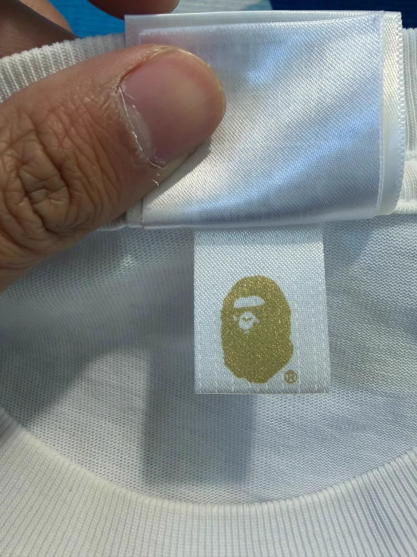 Bape Bape Shark Print Short Sleeve Tee Size US XL / EU 56 / 4 - 5 Thumbnail