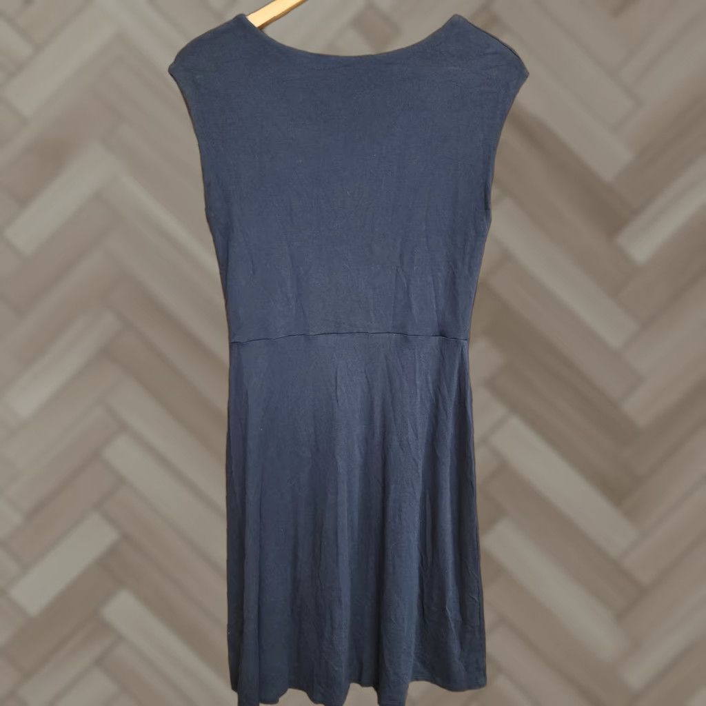 Boden Boden Shirt Dress Blue Sleeveless Size 8 Womens Viscose Knee Length SS-ROUND Neck Pullover Regular Size M / US 6-8 / IT 42-44 - 1 Thumbnail