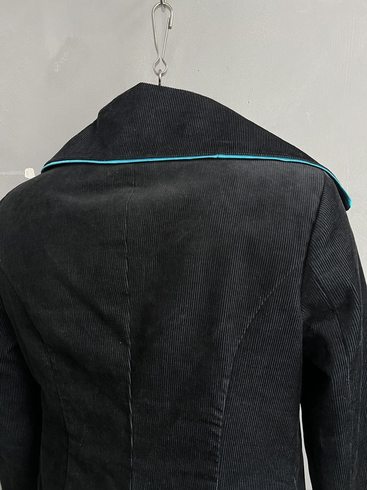If Six Was Nine Asymmetric biker corduroy jacket tornado mart style y2k Size US S / EU 44-46 / 1 - 6 Thumbnail