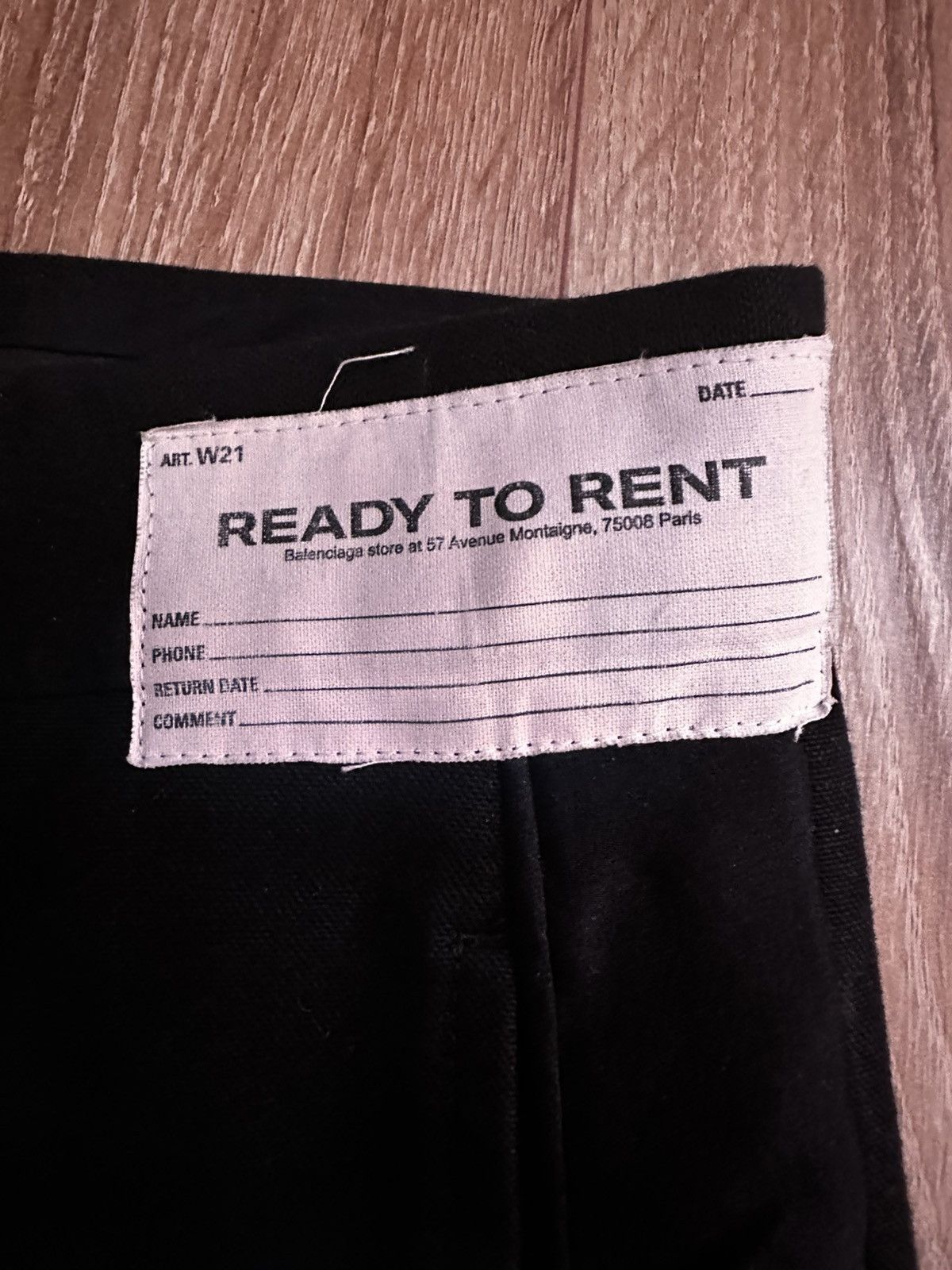 Balenciaga Balenciaga Ready to wear rental tuxedo Size US 29 - 3 Thumbnail