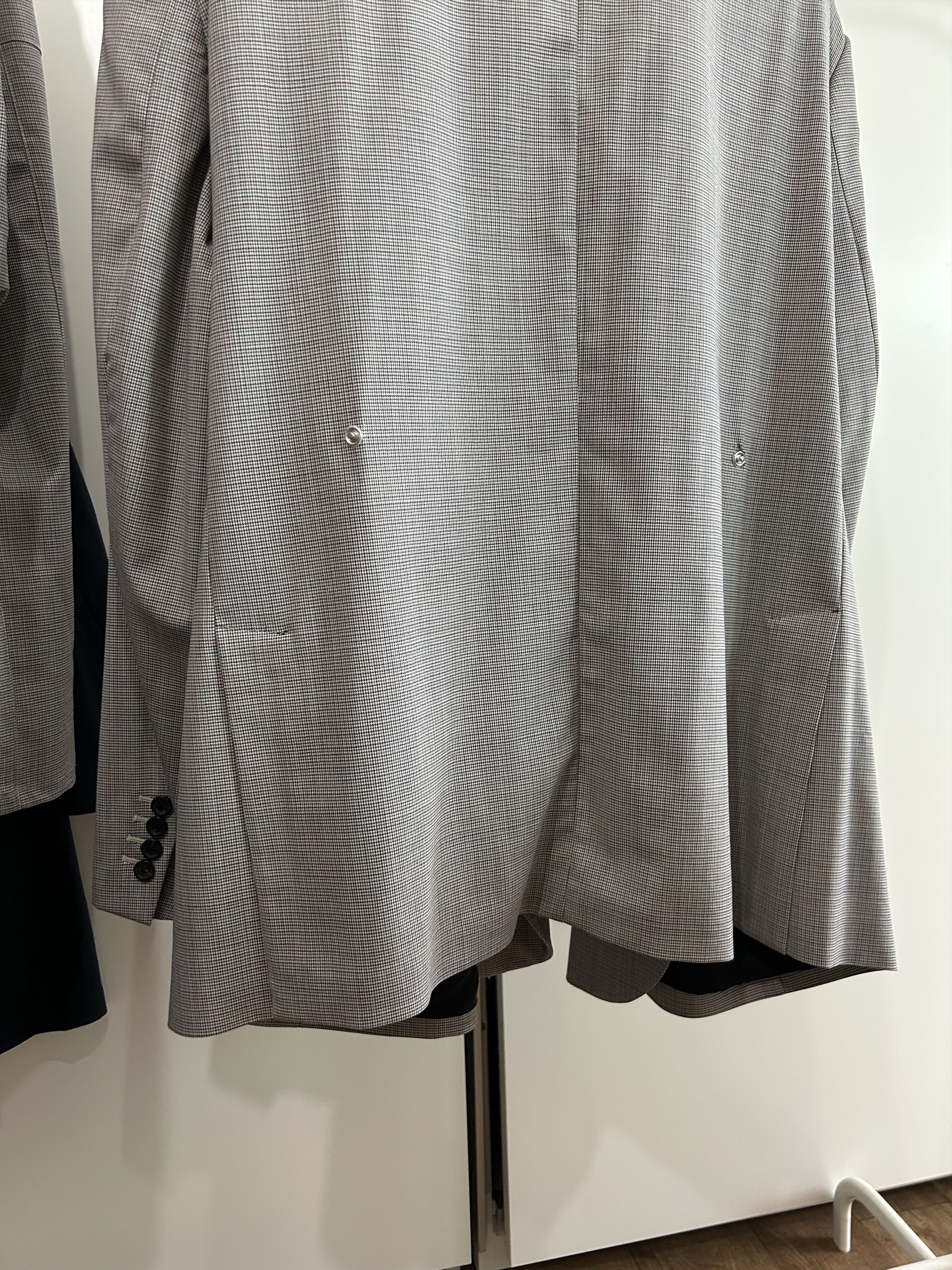Raf Simons RAF SIMONS 18SS Gingham Check Oversized Blazer Setup Size 46L - 5 Thumbnail